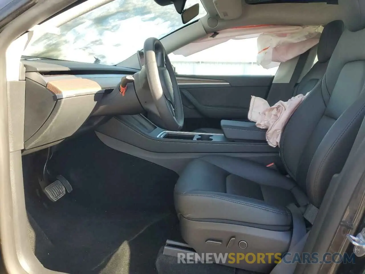 7 Фотография поврежденного автомобиля 7SAYGDED6RF161715 TESLA MODEL Y 2024