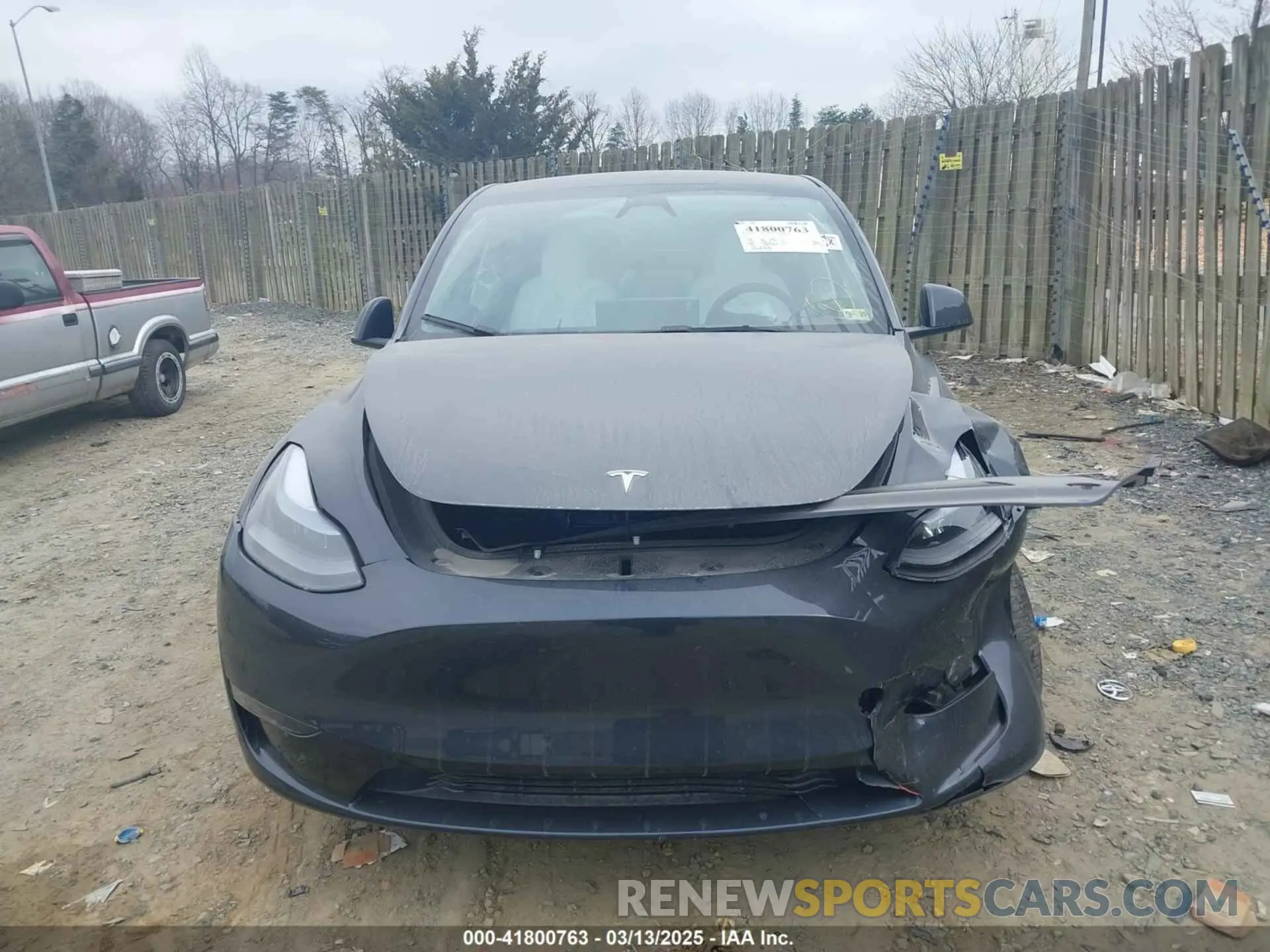 11 Фотография поврежденного автомобиля 7SAYGDED6RF190762 TESLA MODEL Y 2024