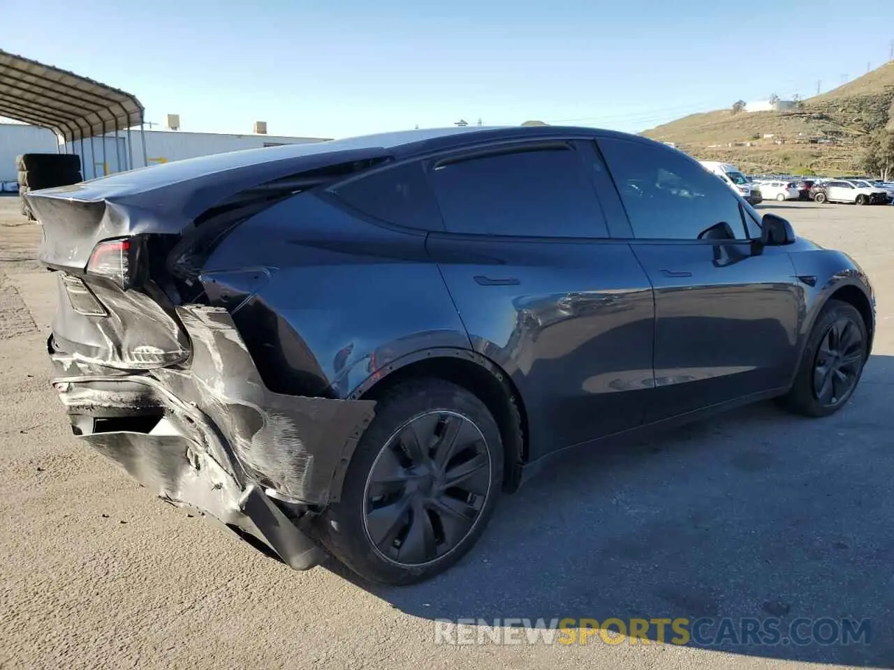 3 Фотография поврежденного автомобиля 7SAYGDED7RF108604 TESLA MODEL Y 2024
