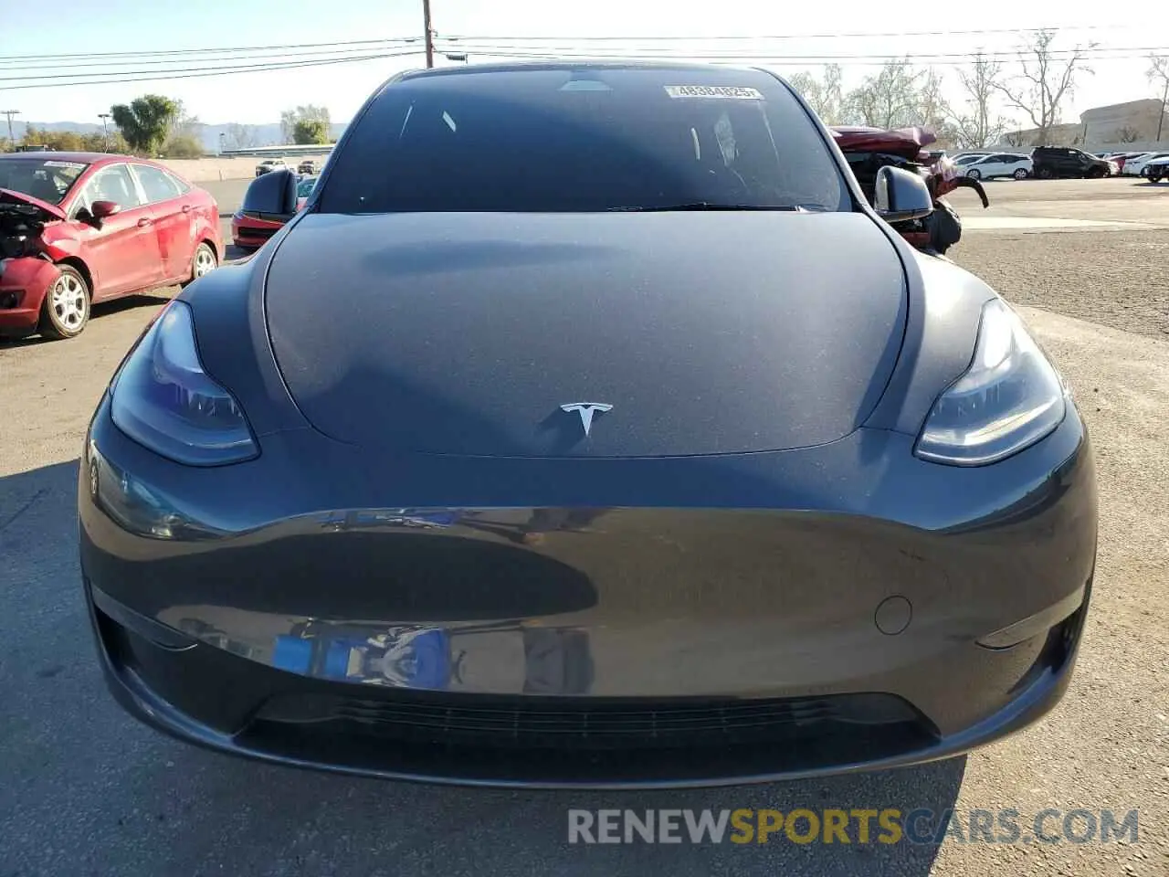 5 Фотография поврежденного автомобиля 7SAYGDED7RF108604 TESLA MODEL Y 2024