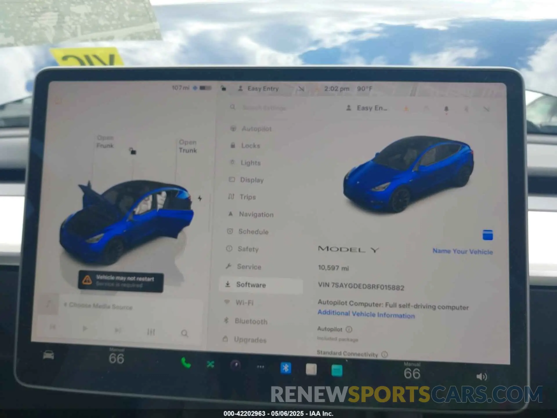 7 Фотография поврежденного автомобиля 7SAYGDED8RF015882 TESLA MODEL Y 2024