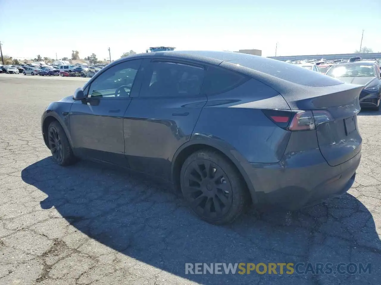 2 Photograph of a damaged car 7SAYGDED8RF023965 TESLA MODEL Y 2024