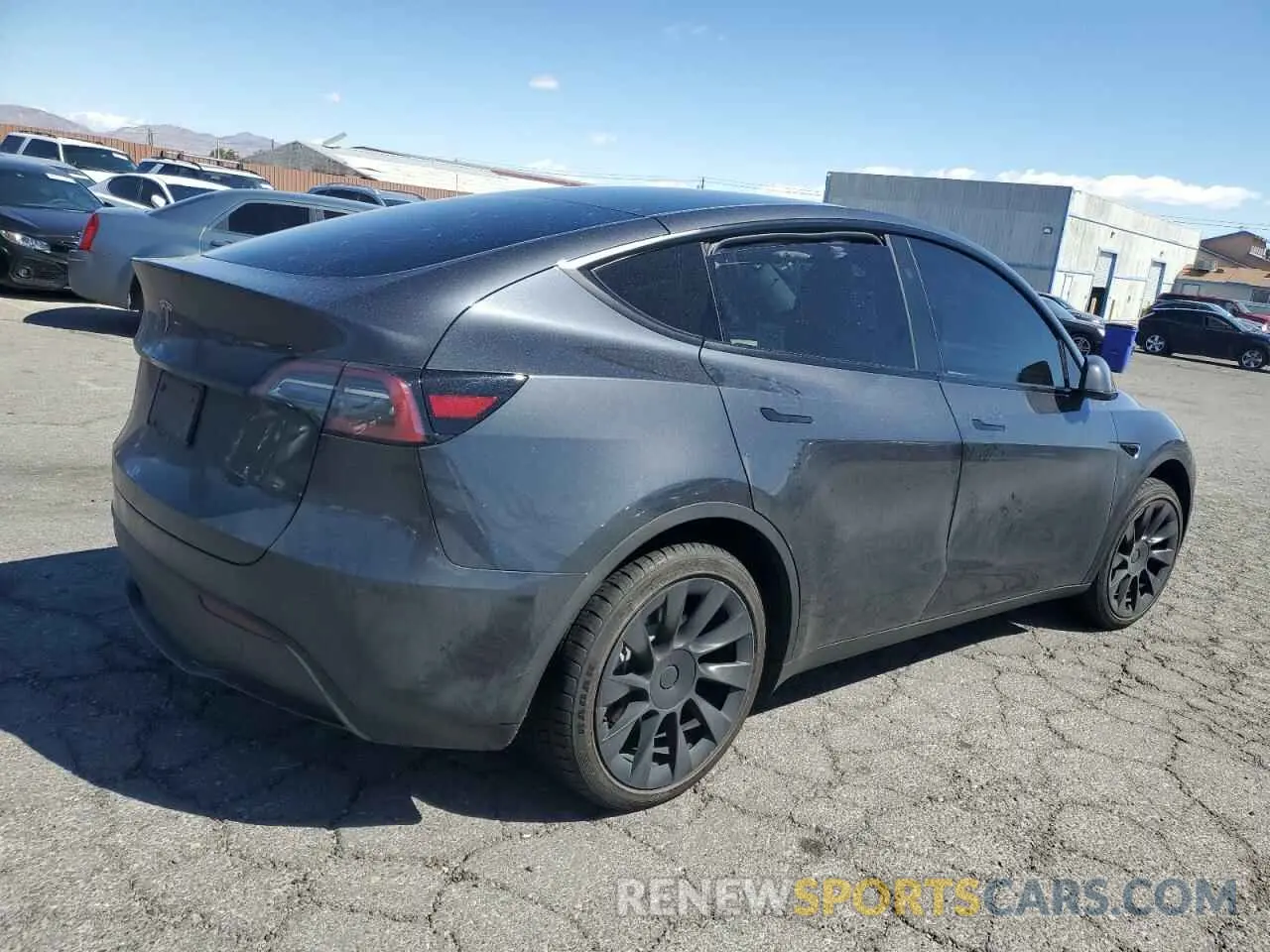 3 Photograph of a damaged car 7SAYGDED8RF023965 TESLA MODEL Y 2024