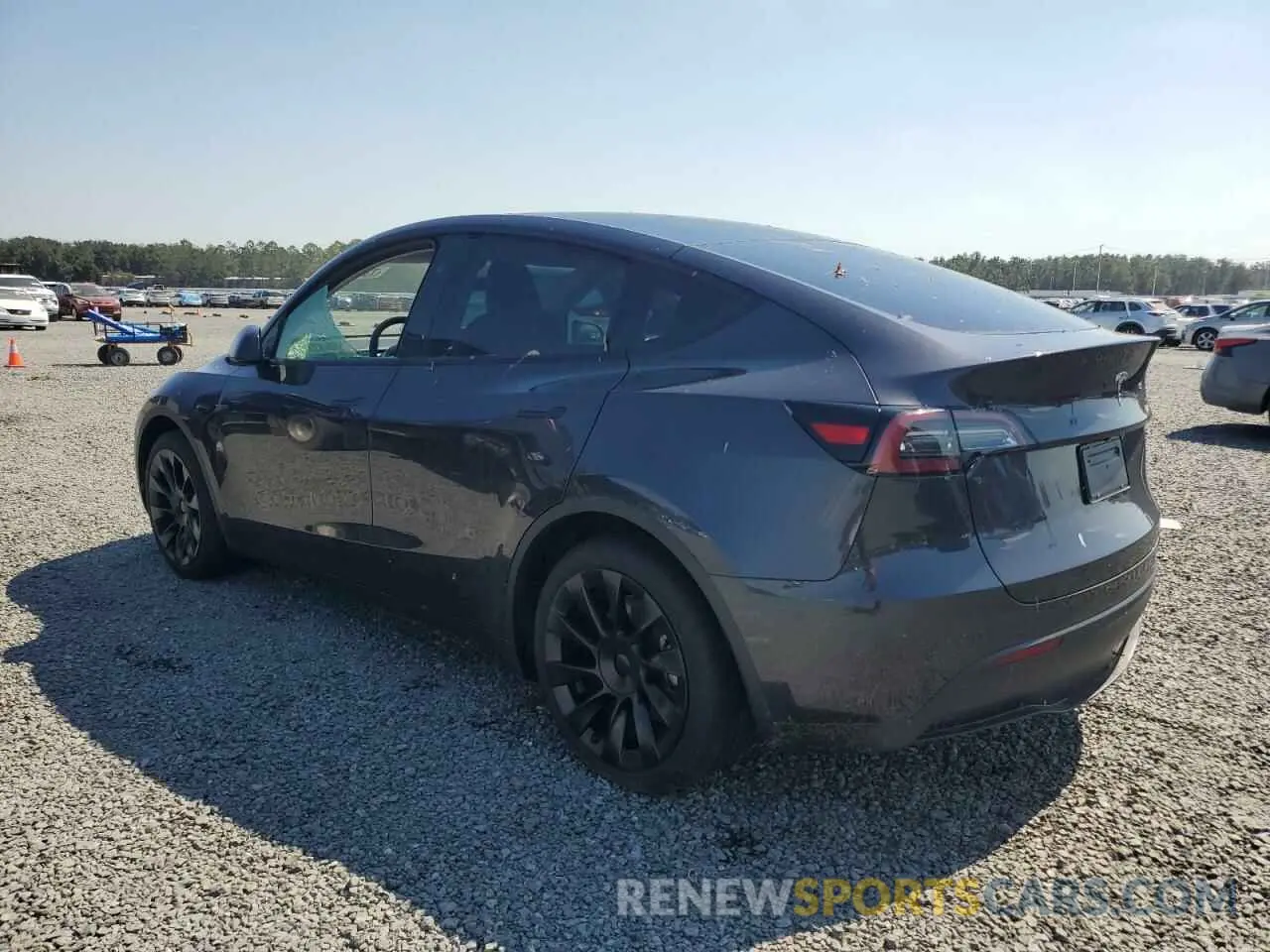 2 Фотография поврежденного автомобиля 7SAYGDED8RF091697 TESLA MODEL Y 2024