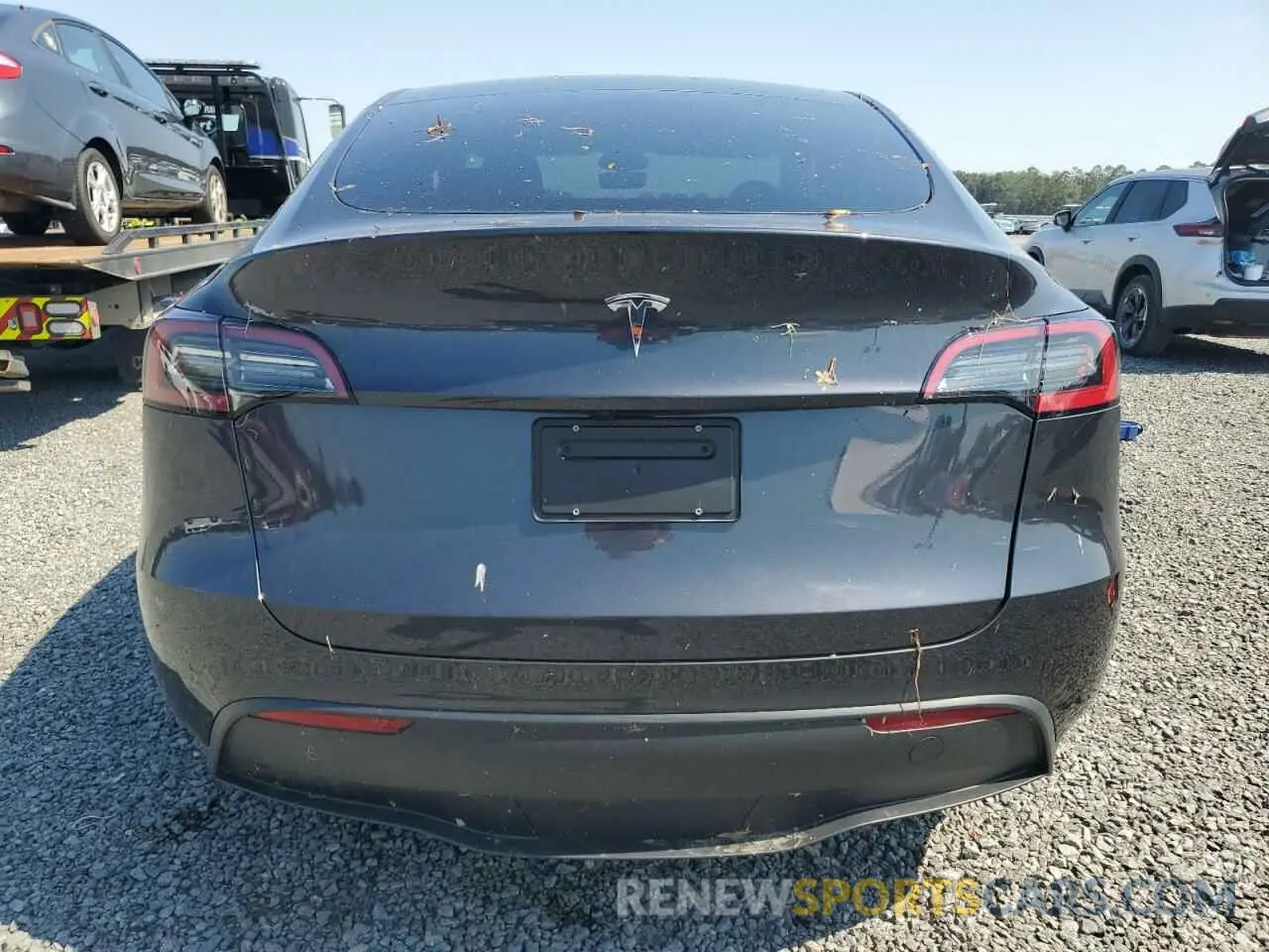 6 Фотография поврежденного автомобиля 7SAYGDED8RF091697 TESLA MODEL Y 2024