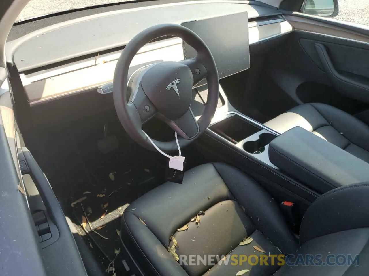 8 Фотография поврежденного автомобиля 7SAYGDED8RF091697 TESLA MODEL Y 2024