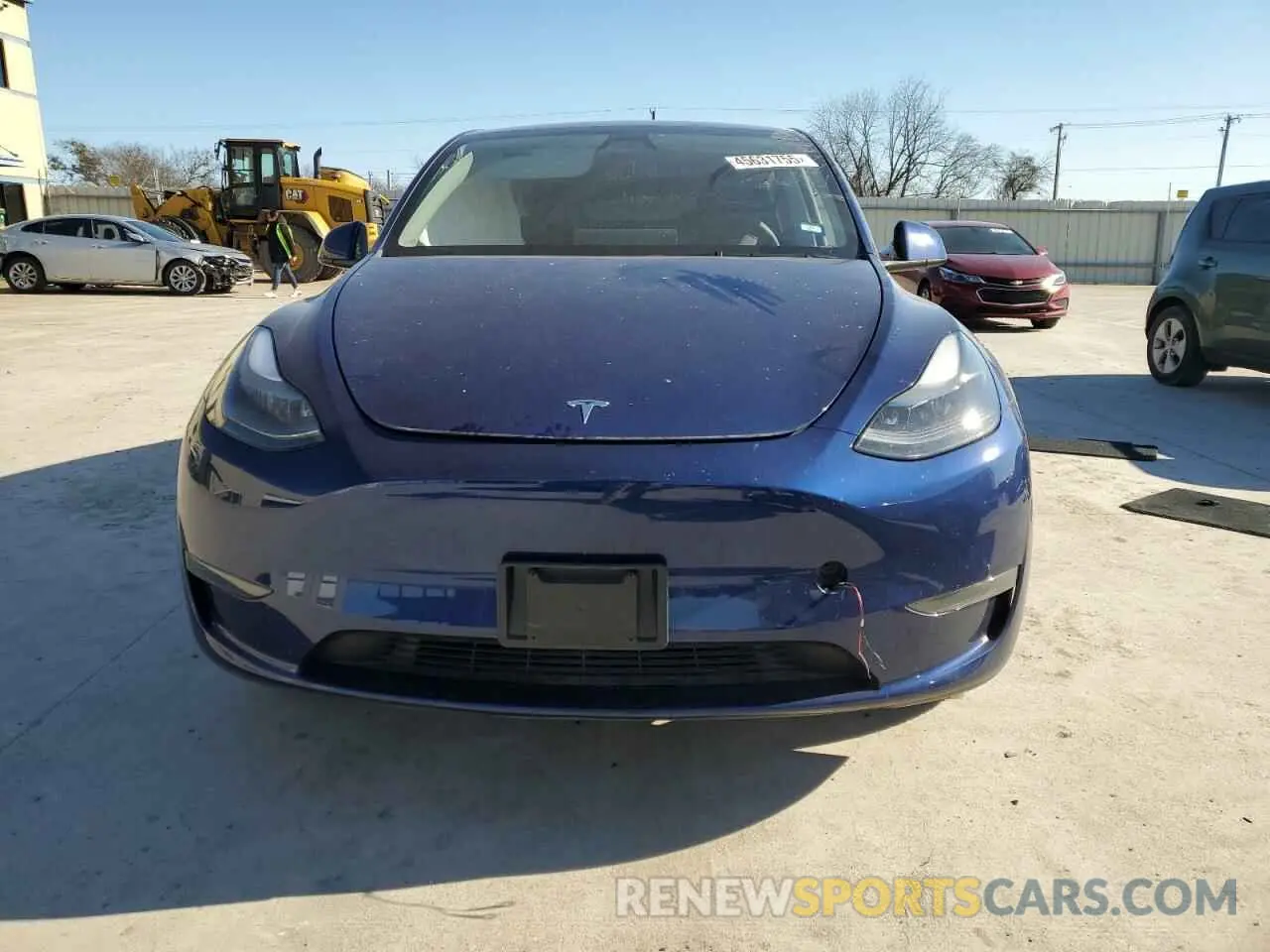 5 Фотография поврежденного автомобиля 7SAYGDED8RF132720 TESLA MODEL Y 2024