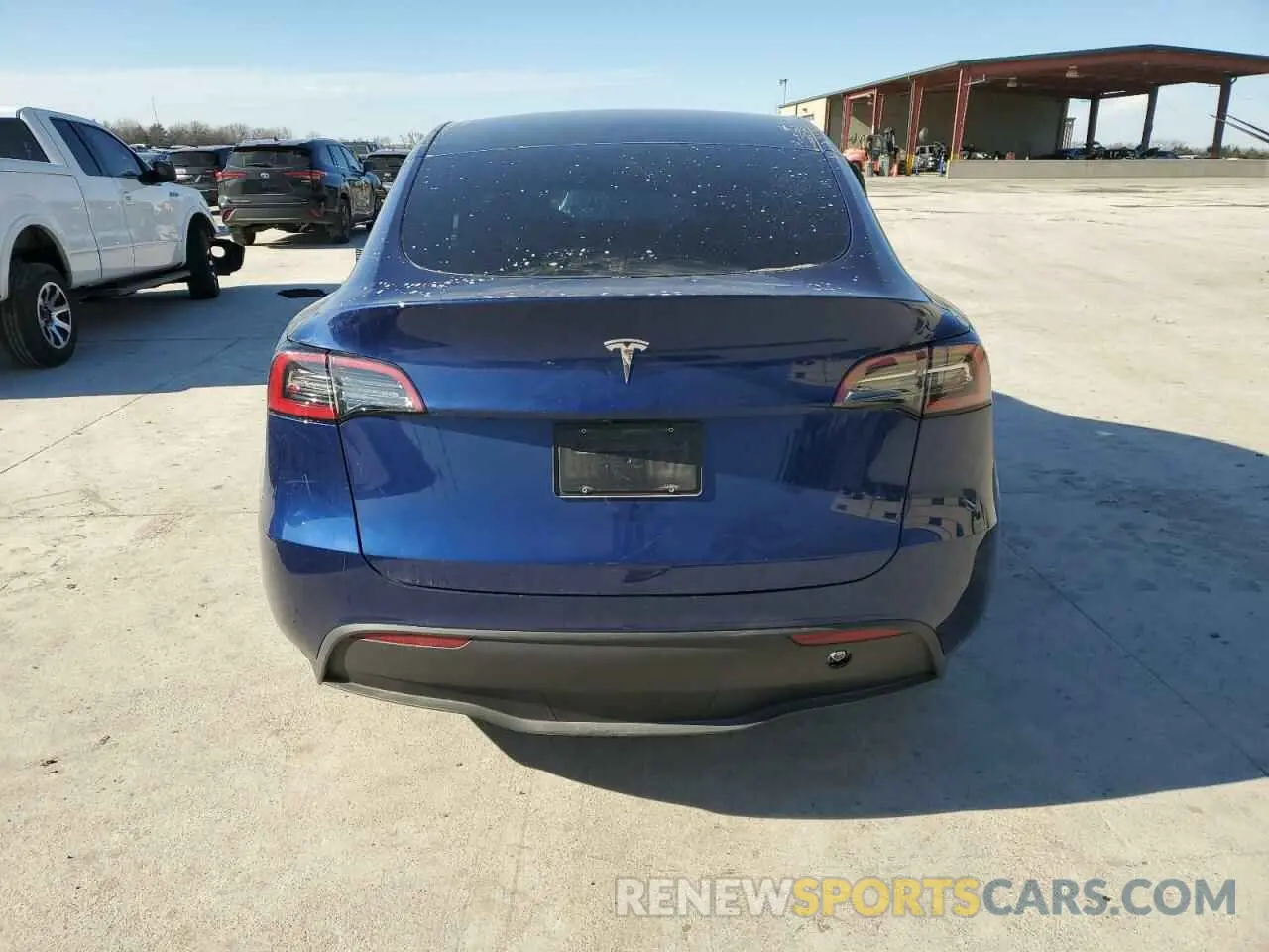 6 Фотография поврежденного автомобиля 7SAYGDED8RF132720 TESLA MODEL Y 2024