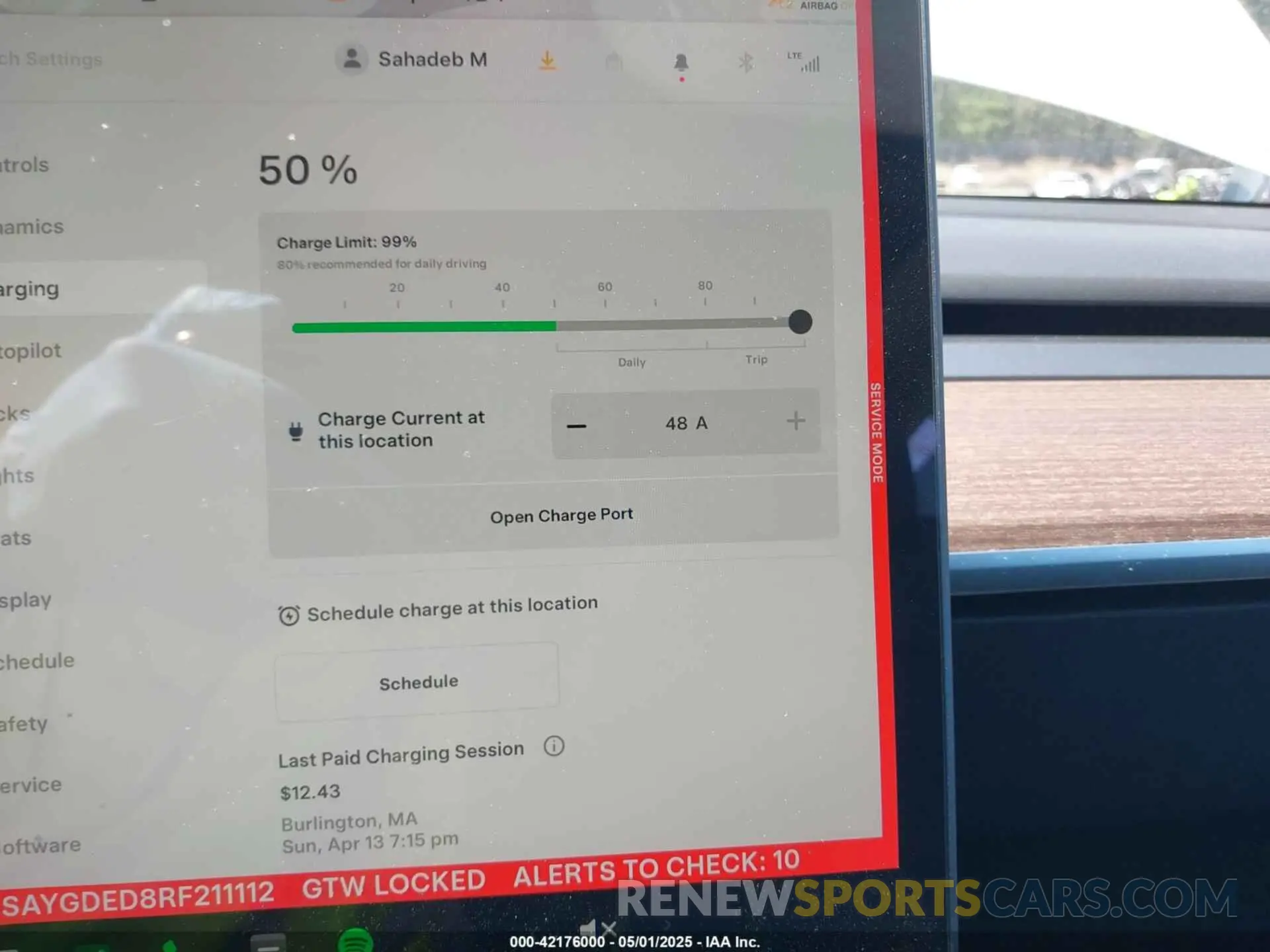 17 Фотография поврежденного автомобиля 7SAYGDED8RF211112 TESLA MODEL Y 2024