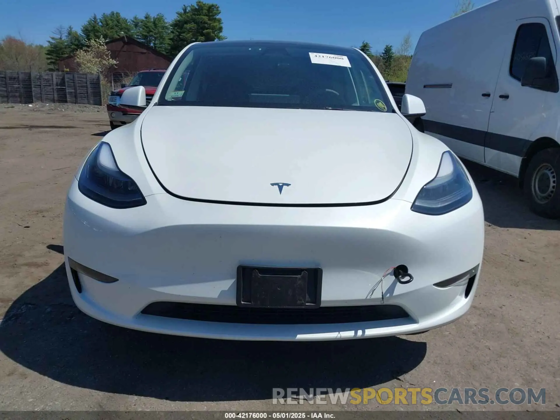 6 Фотография поврежденного автомобиля 7SAYGDED8RF211112 TESLA MODEL Y 2024
