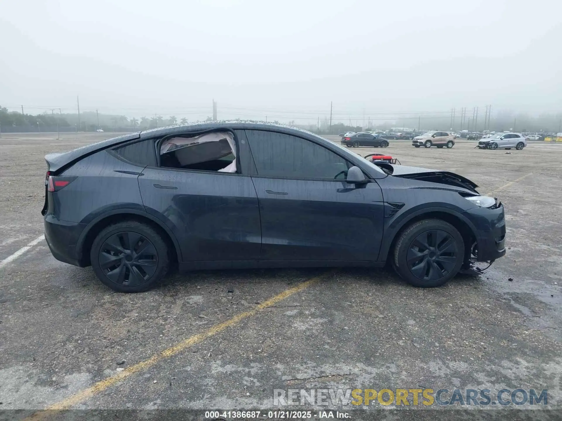 12 Photograph of a damaged car 7SAYGDED8RF213927 TESLA MODEL Y 2024