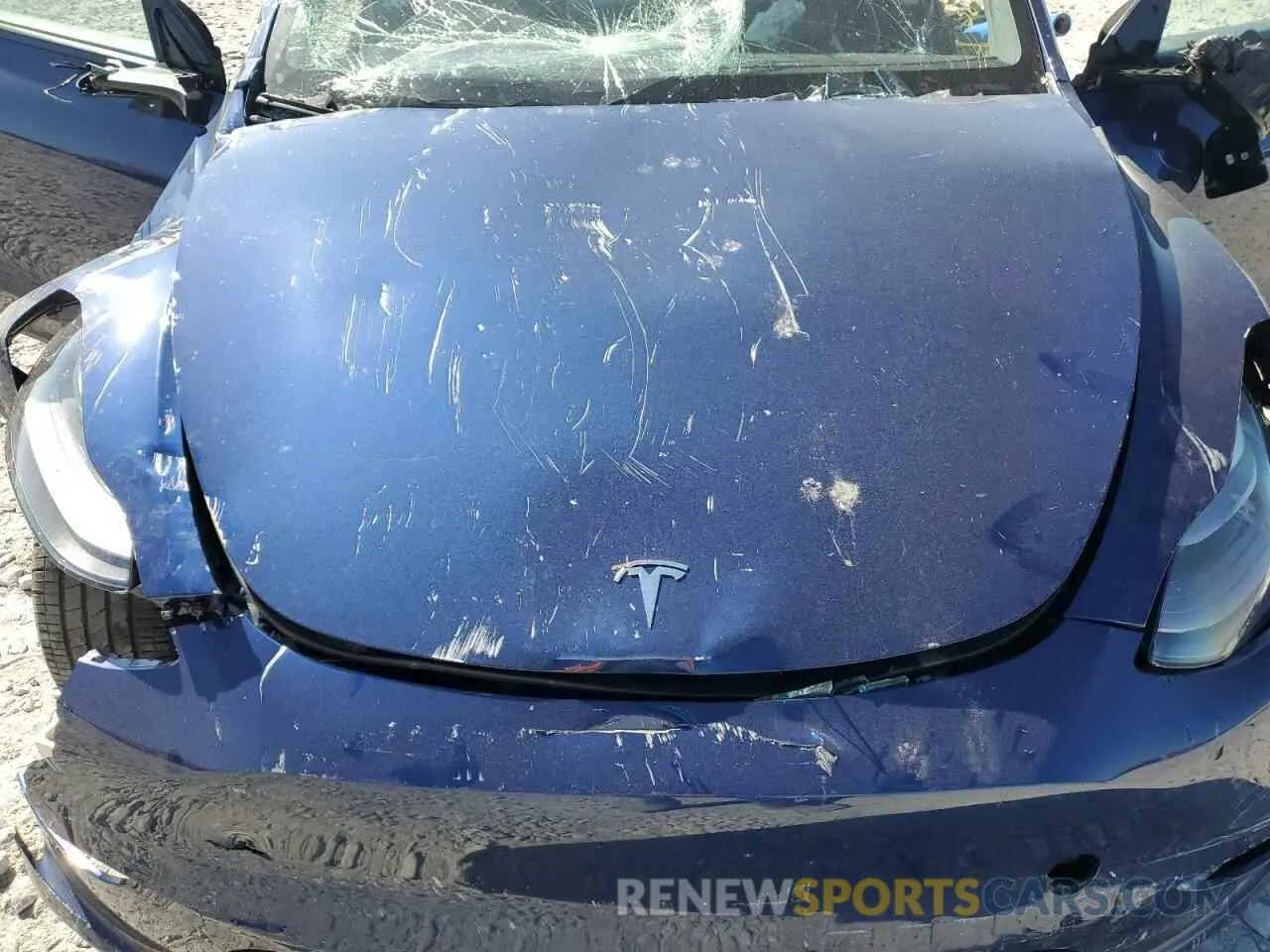 13 Фотография поврежденного автомобиля 7SAYGDED9RF046879 TESLA MODEL Y 2024