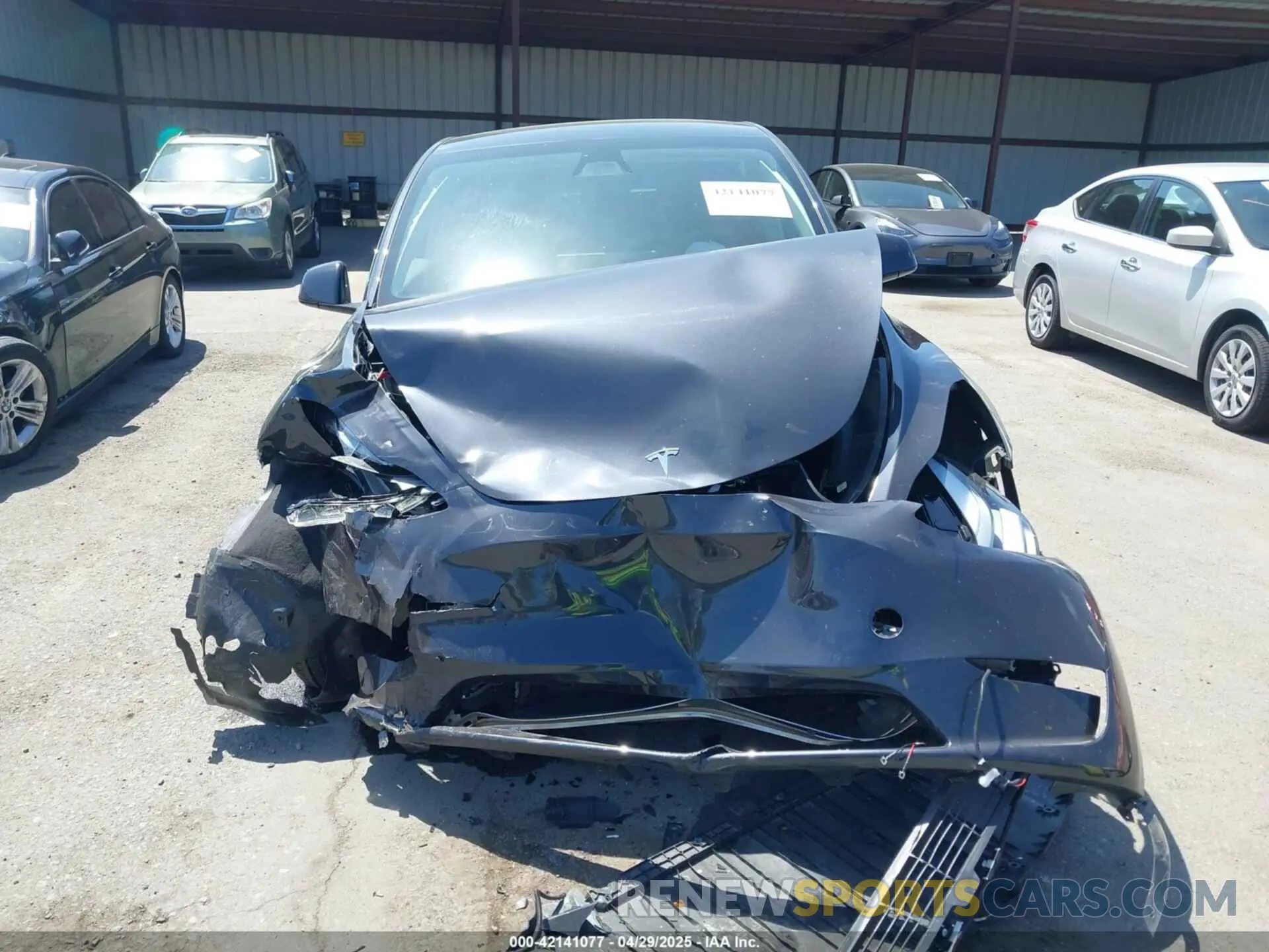 13 Photograph of a damaged car 7SAYGDED9RF053945 TESLA MODEL Y 2024