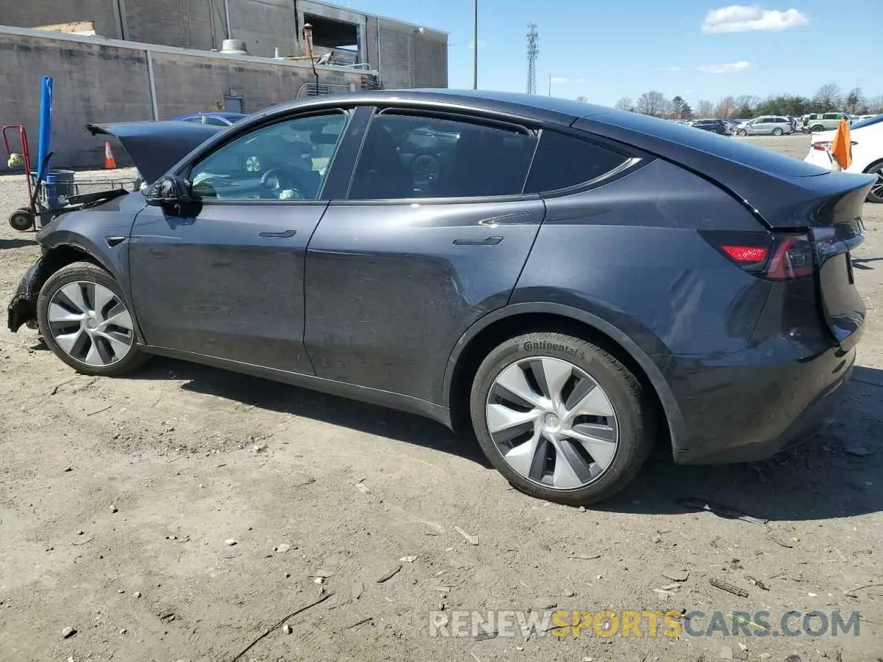 2 Фотография поврежденного автомобиля 7SAYGDED9RF091711 TESLA MODEL Y 2024