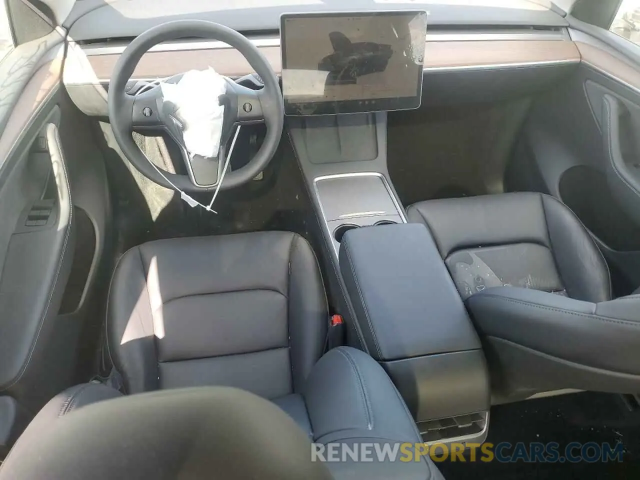 8 Фотография поврежденного автомобиля 7SAYGDED9RF091711 TESLA MODEL Y 2024