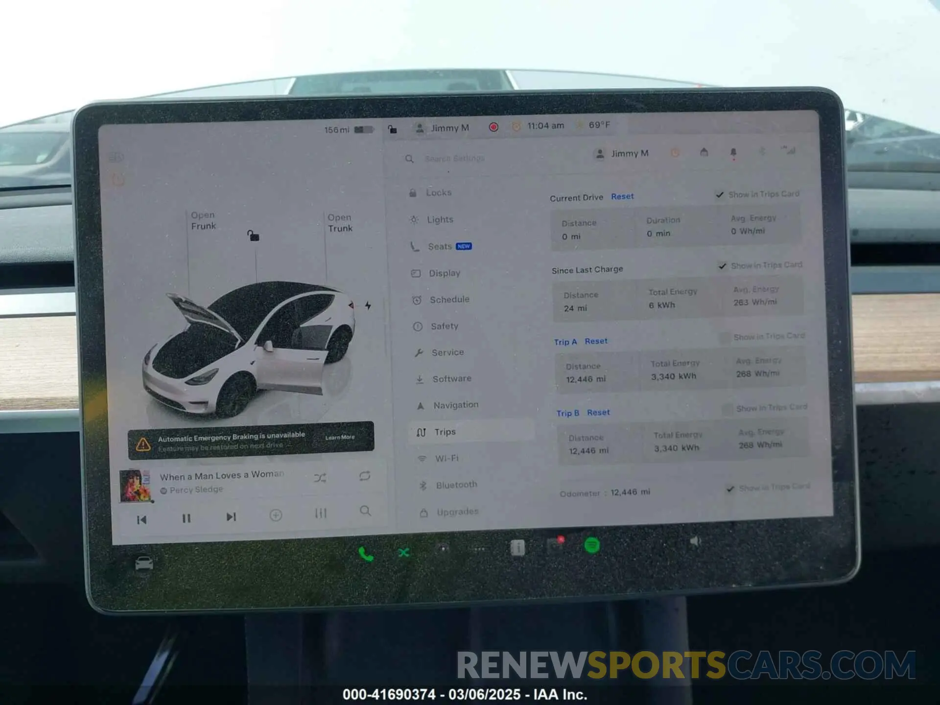 7 Фотография поврежденного автомобиля 7SAYGDEDXRA300743 TESLA MODEL Y 2024