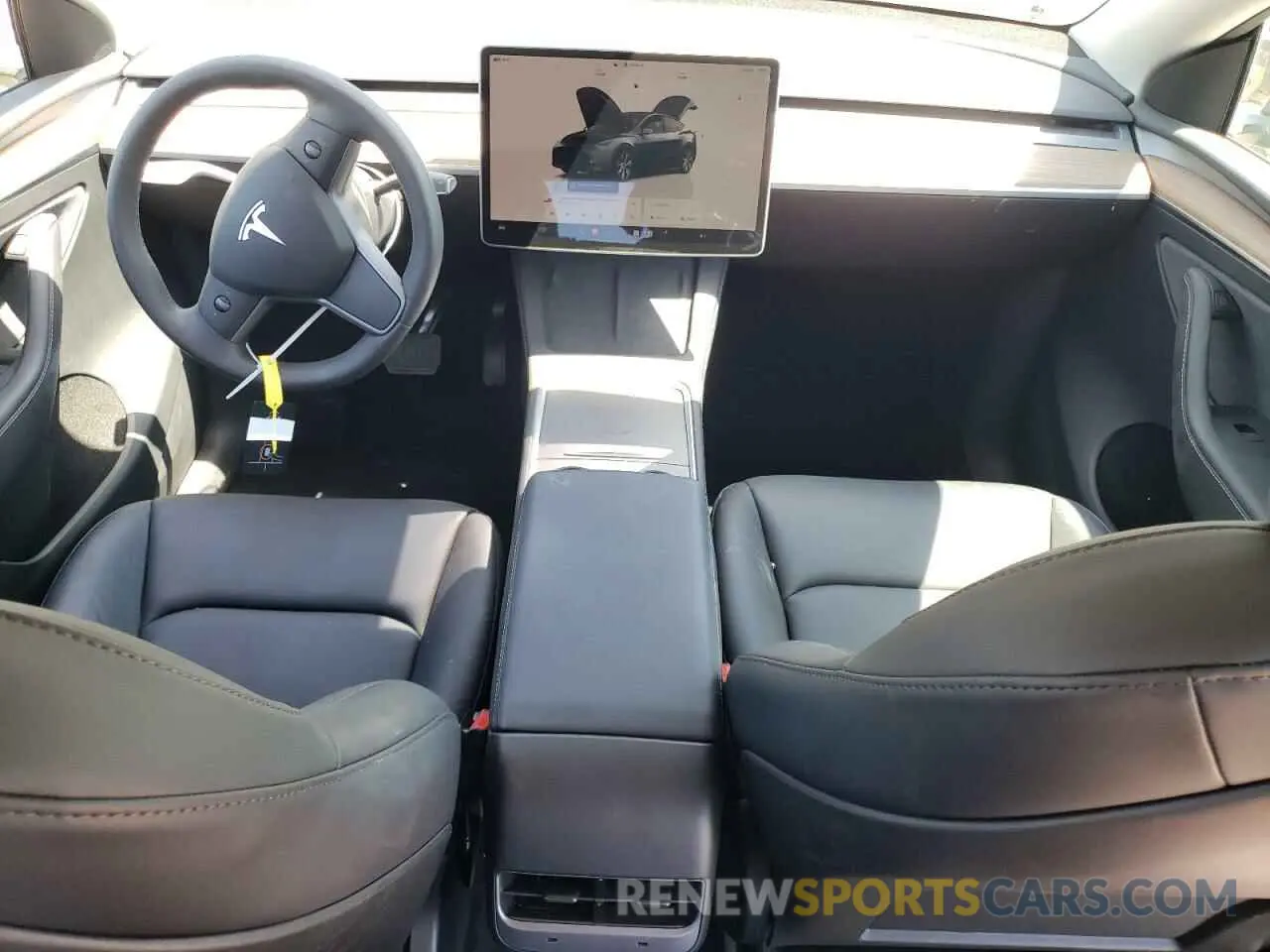 8 Фотография поврежденного автомобиля 7SAYGDEDXRF052447 TESLA MODEL Y 2024