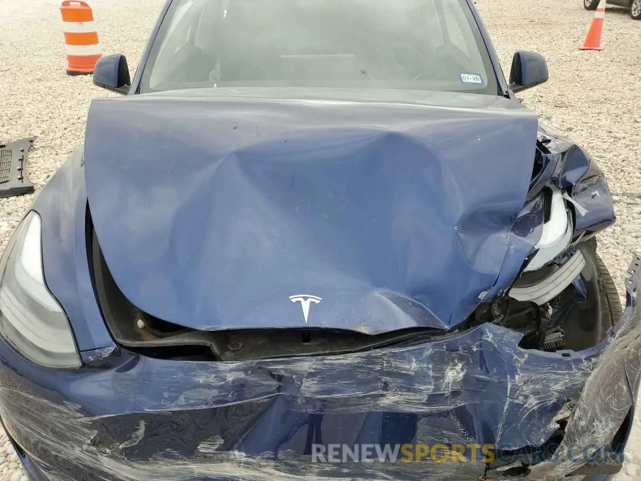 12 Фотография поврежденного автомобиля 7SAYGDEE0RA220750 TESLA MODEL Y 2024