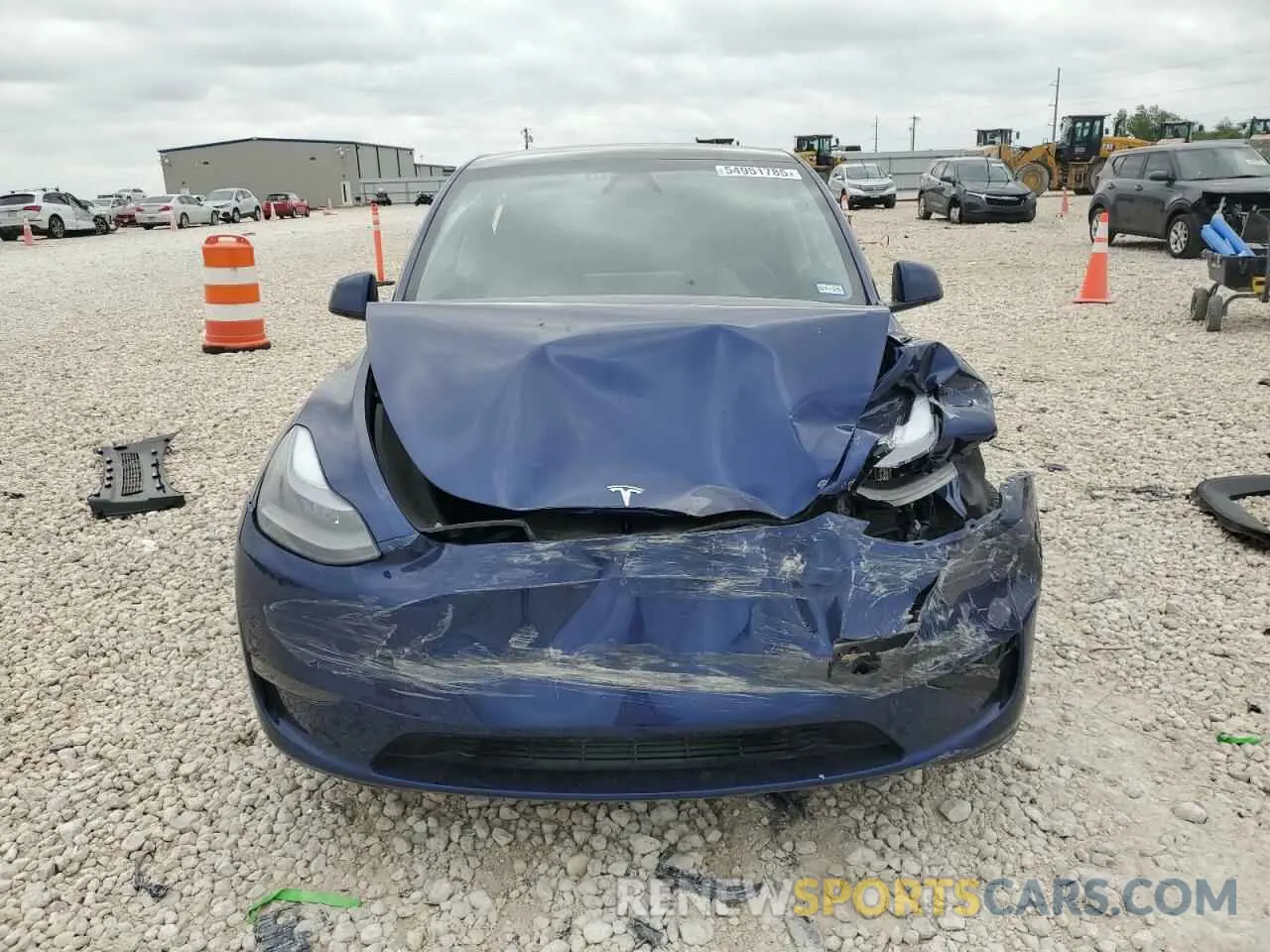 5 Фотография поврежденного автомобиля 7SAYGDEE0RA220750 TESLA MODEL Y 2024