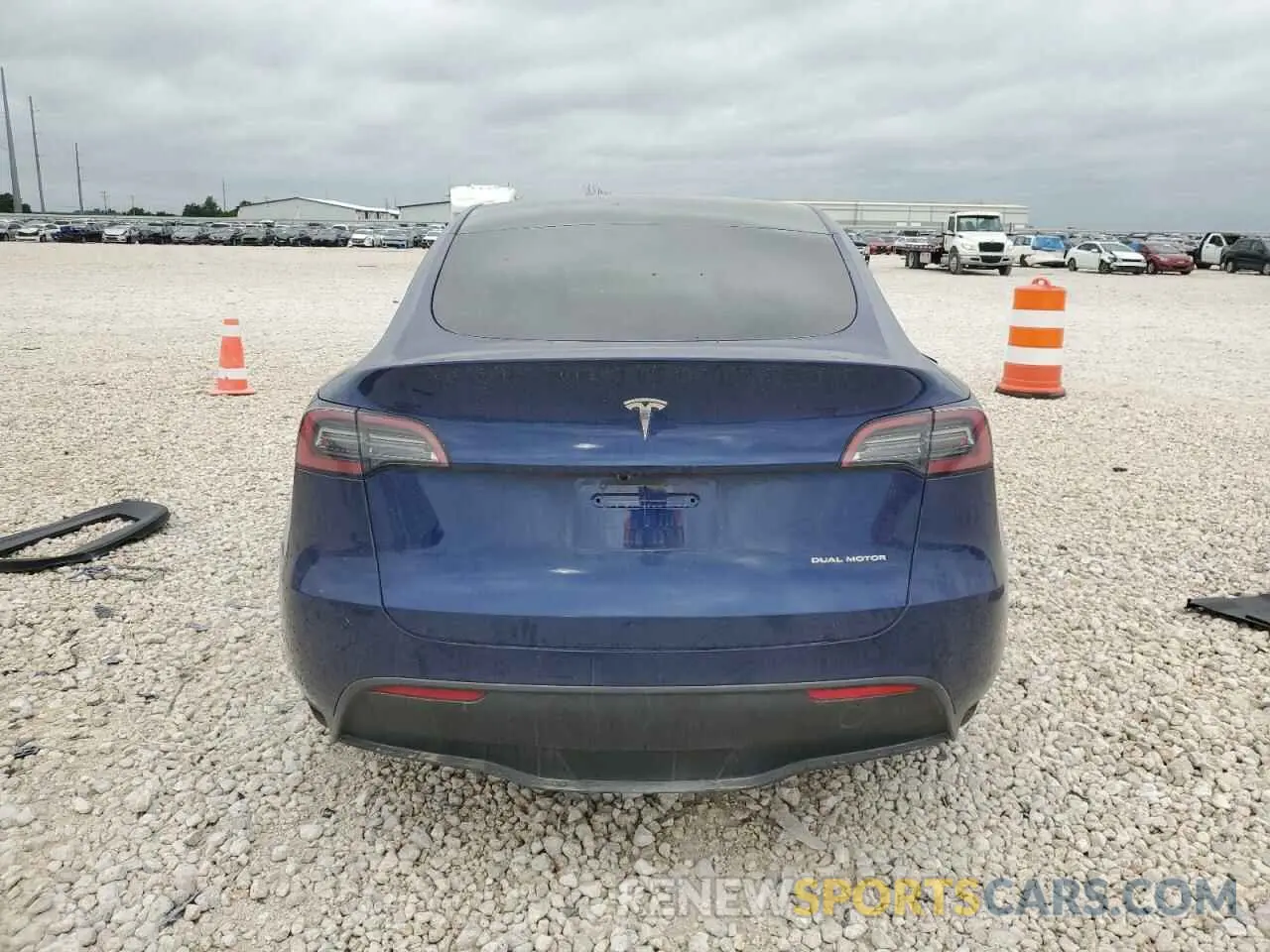 6 Фотография поврежденного автомобиля 7SAYGDEE0RA220750 TESLA MODEL Y 2024