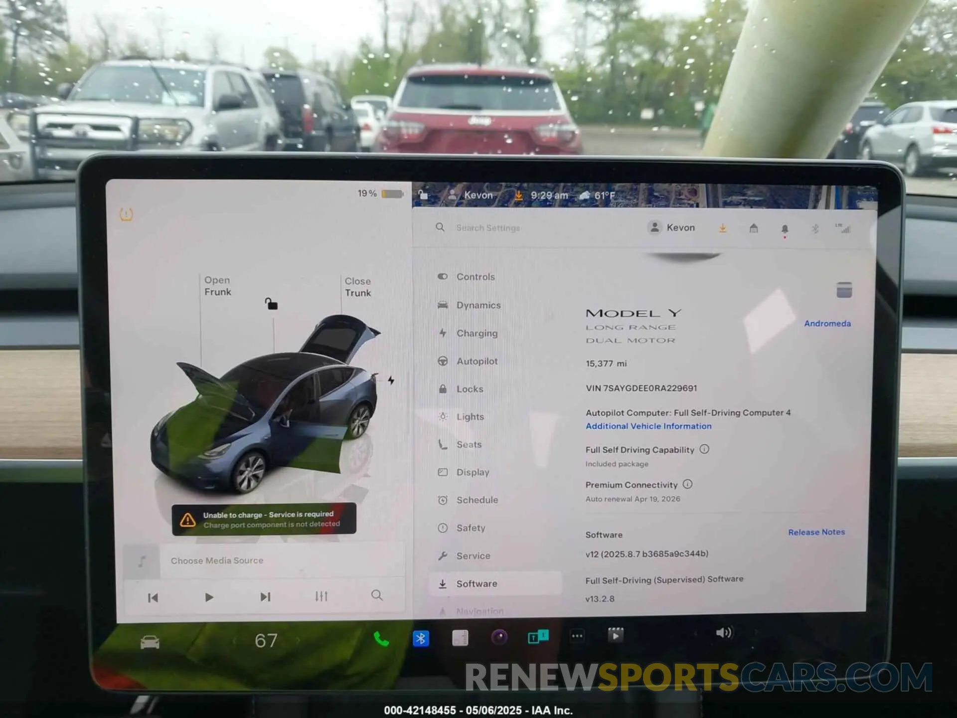 7 Фотография поврежденного автомобиля 7SAYGDEE0RA229691 TESLA MODEL Y 2024