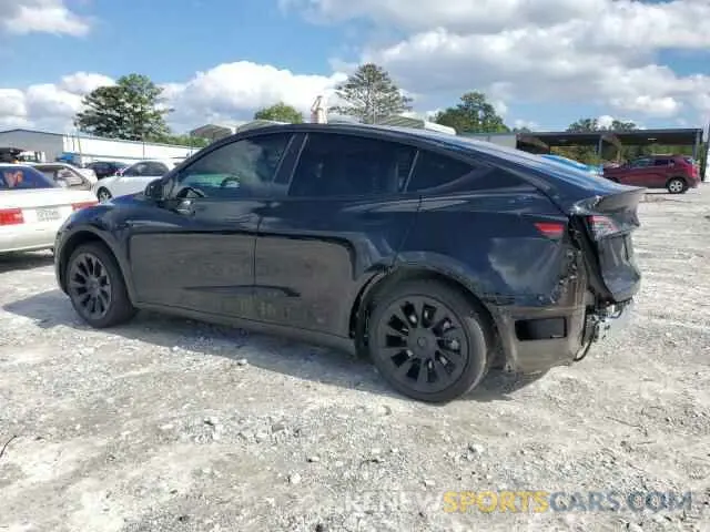 2 Фотография поврежденного автомобиля 7SAYGDEE0RA241839 TESLA MODEL Y 2024