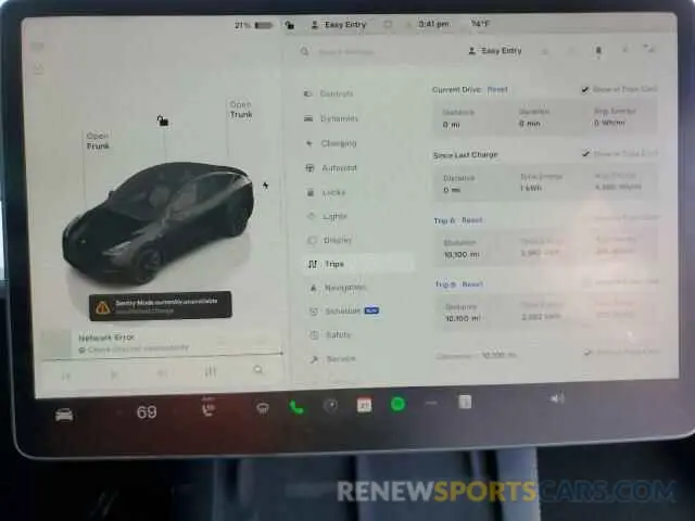 9 Фотография поврежденного автомобиля 7SAYGDEE0RA241839 TESLA MODEL Y 2024