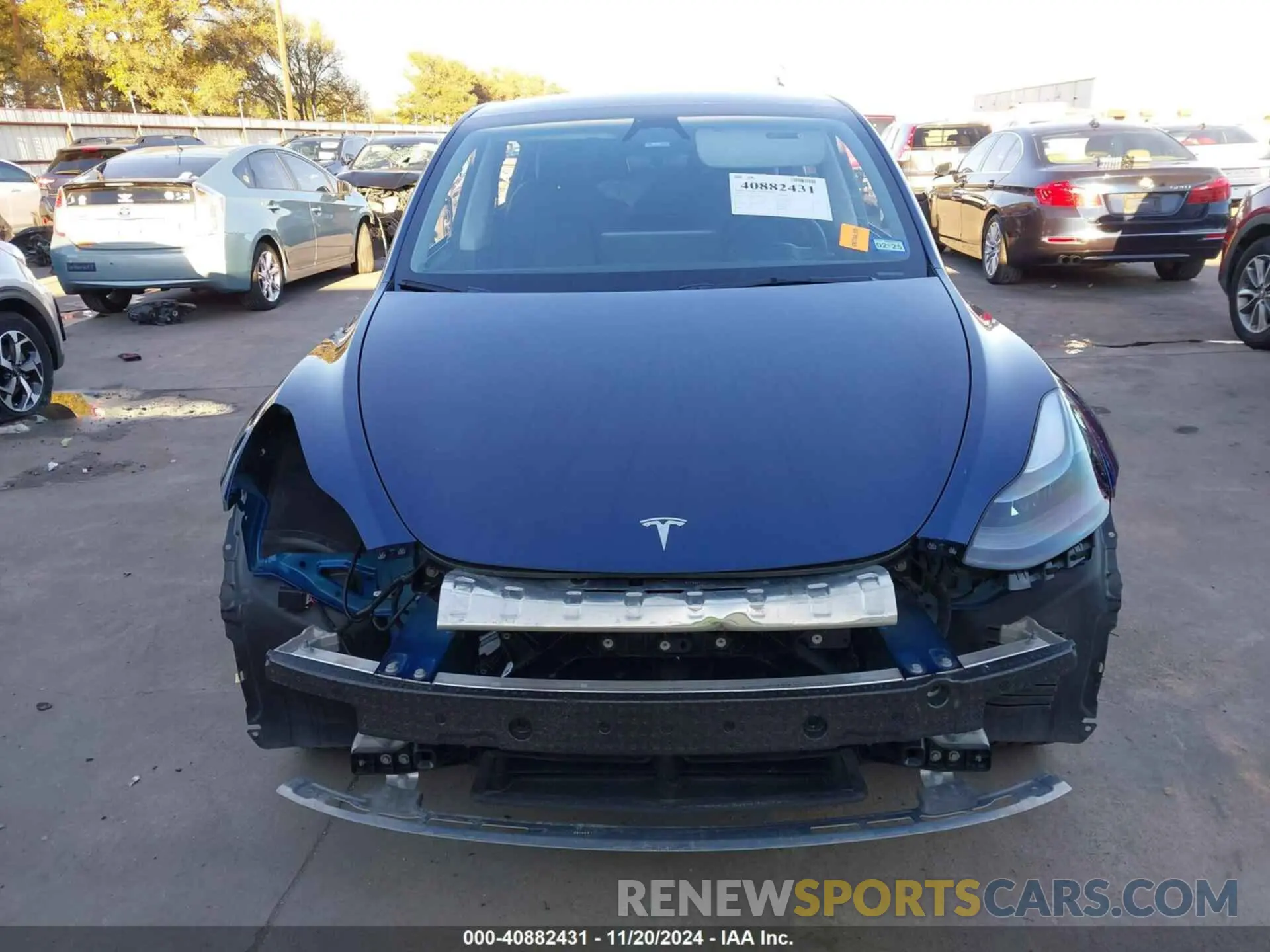 13 Фотография поврежденного автомобиля 7SAYGDEE0RA248581 TESLA MODEL Y 2024