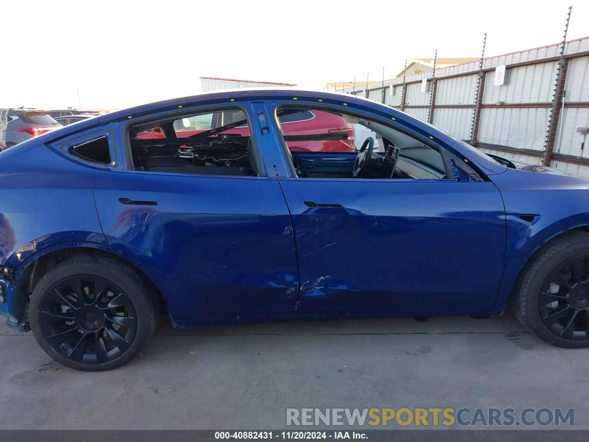 14 Фотография поврежденного автомобиля 7SAYGDEE0RA248581 TESLA MODEL Y 2024