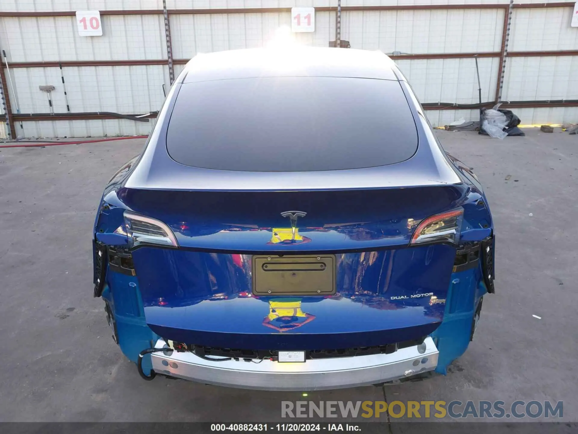 17 Фотография поврежденного автомобиля 7SAYGDEE0RA248581 TESLA MODEL Y 2024