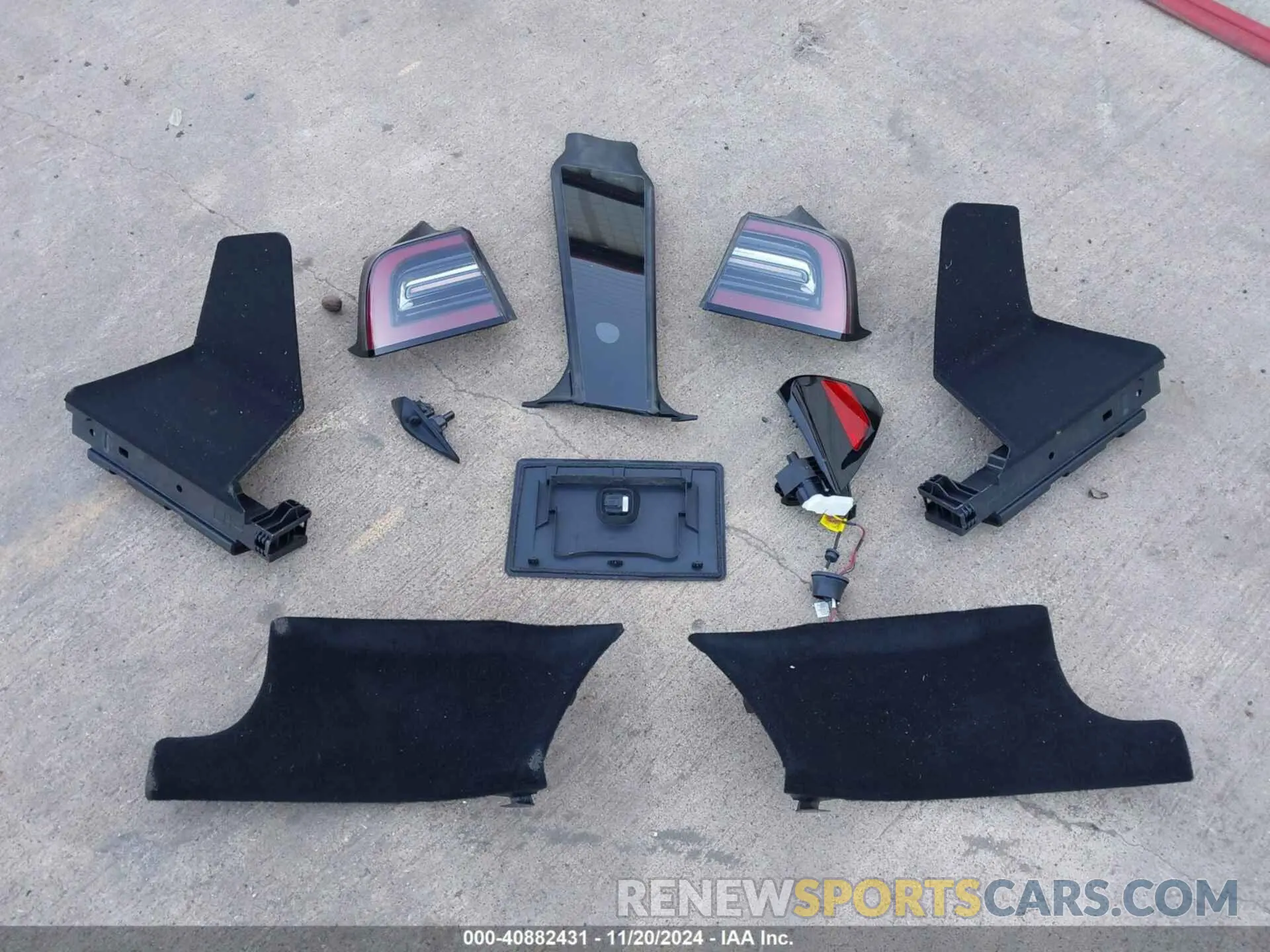 20 Фотография поврежденного автомобиля 7SAYGDEE0RA248581 TESLA MODEL Y 2024