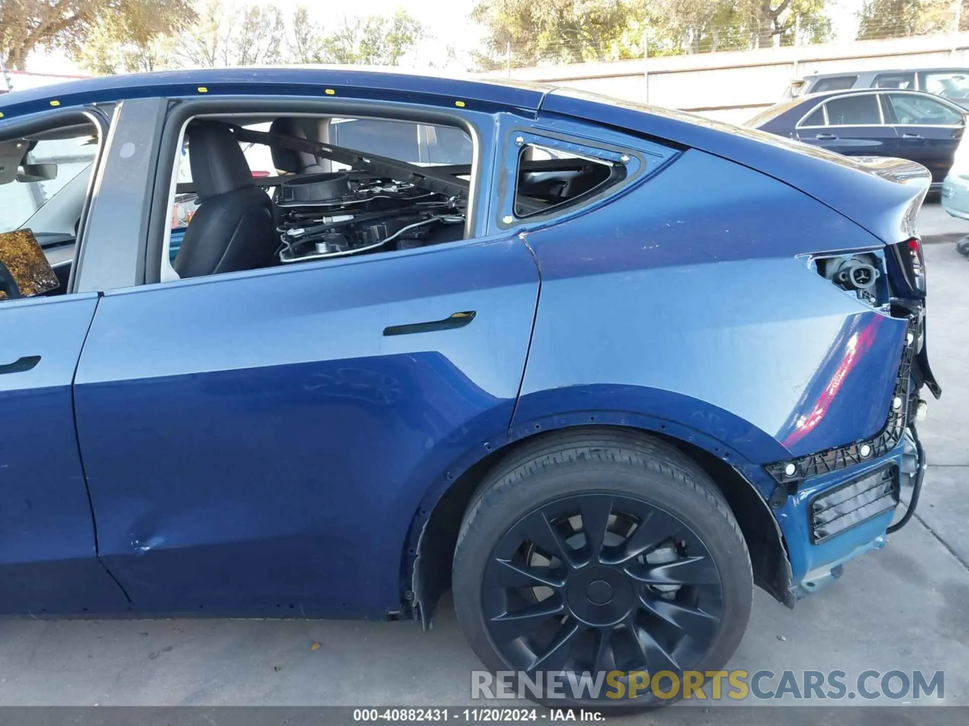 21 Фотография поврежденного автомобиля 7SAYGDEE0RA248581 TESLA MODEL Y 2024