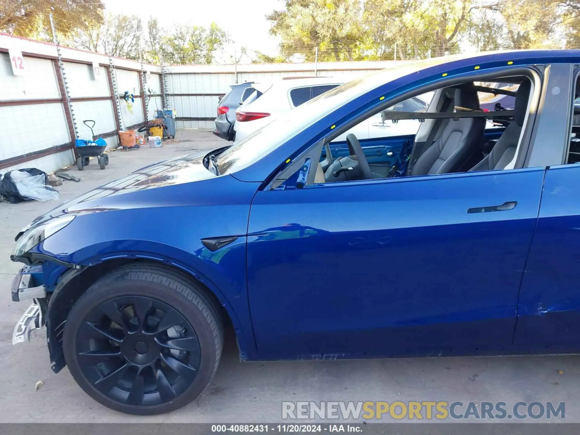 22 Фотография поврежденного автомобиля 7SAYGDEE0RA248581 TESLA MODEL Y 2024