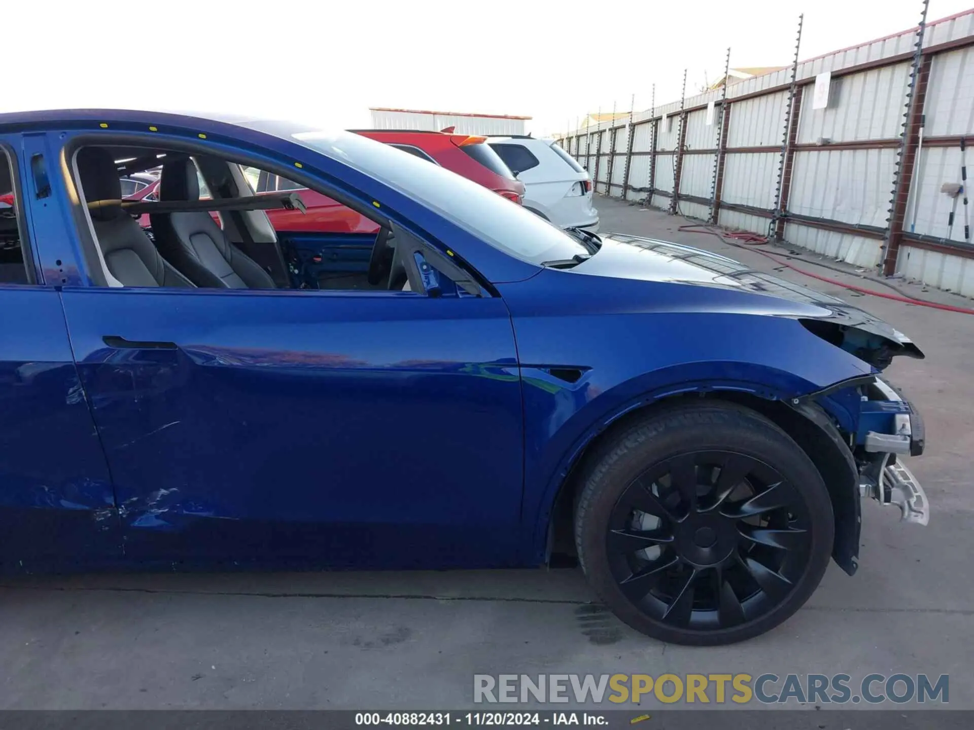 23 Фотография поврежденного автомобиля 7SAYGDEE0RA248581 TESLA MODEL Y 2024