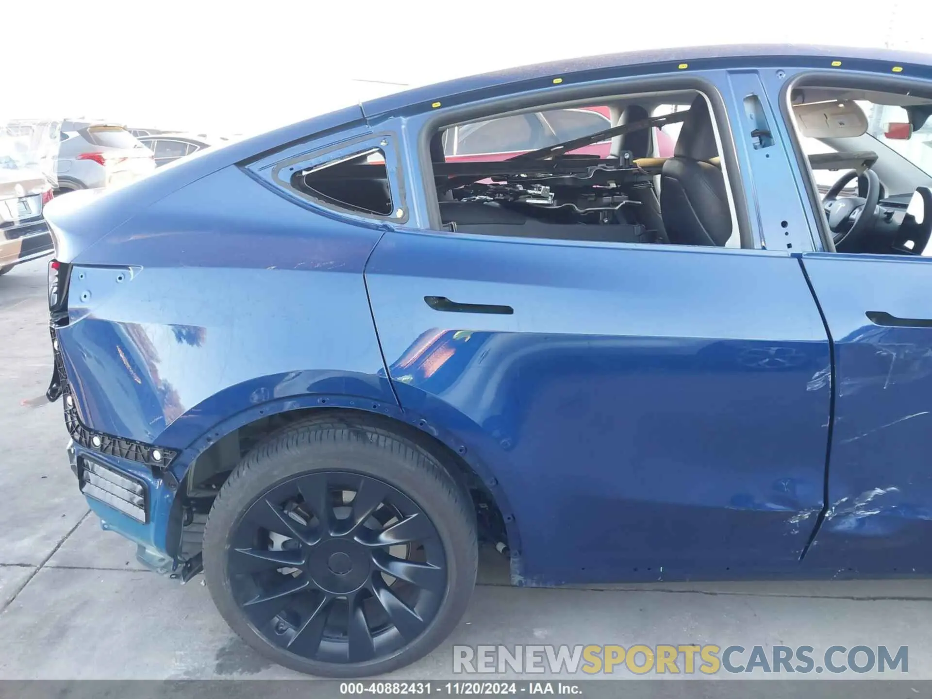 24 Фотография поврежденного автомобиля 7SAYGDEE0RA248581 TESLA MODEL Y 2024