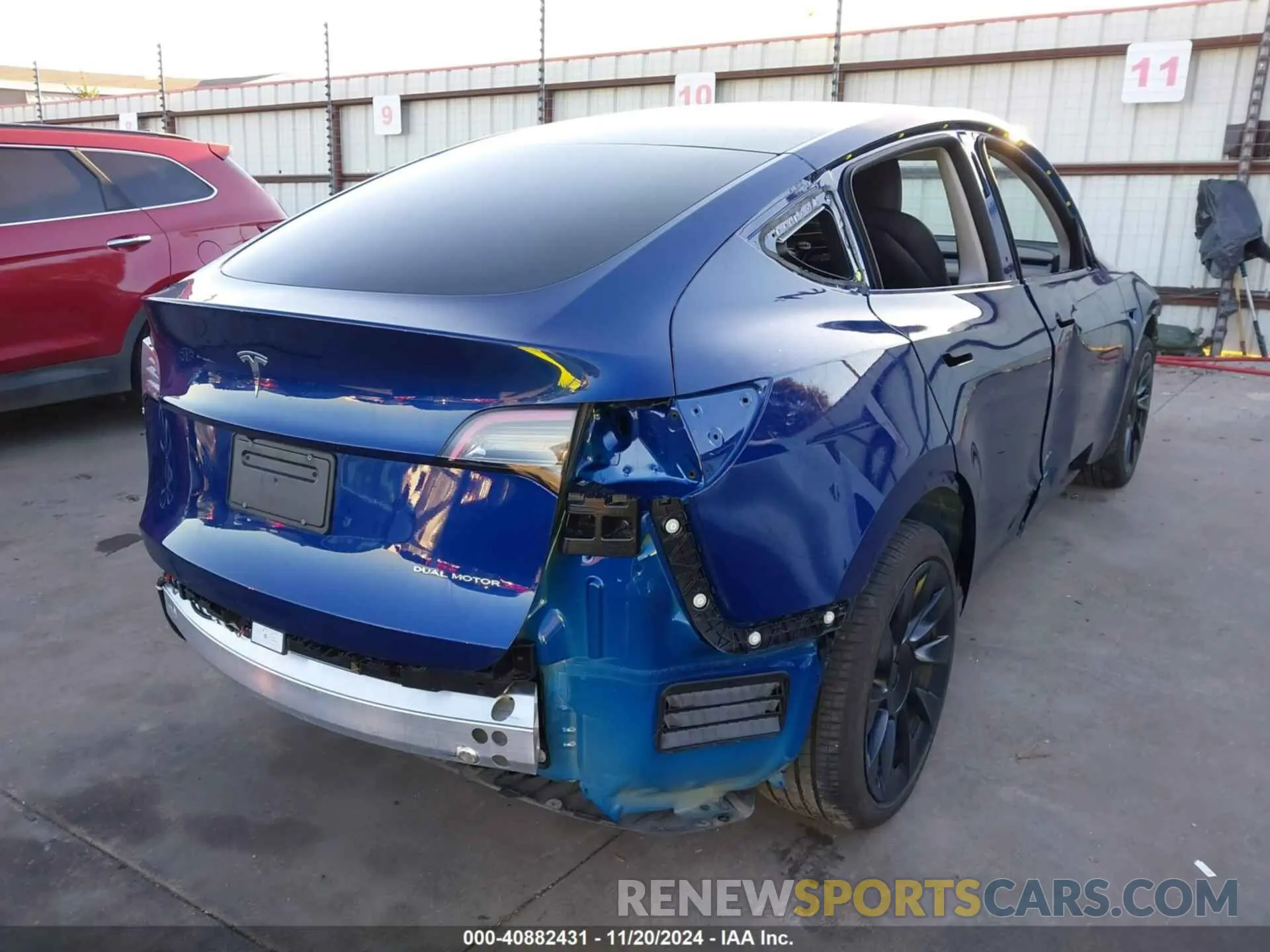 4 Фотография поврежденного автомобиля 7SAYGDEE0RA248581 TESLA MODEL Y 2024