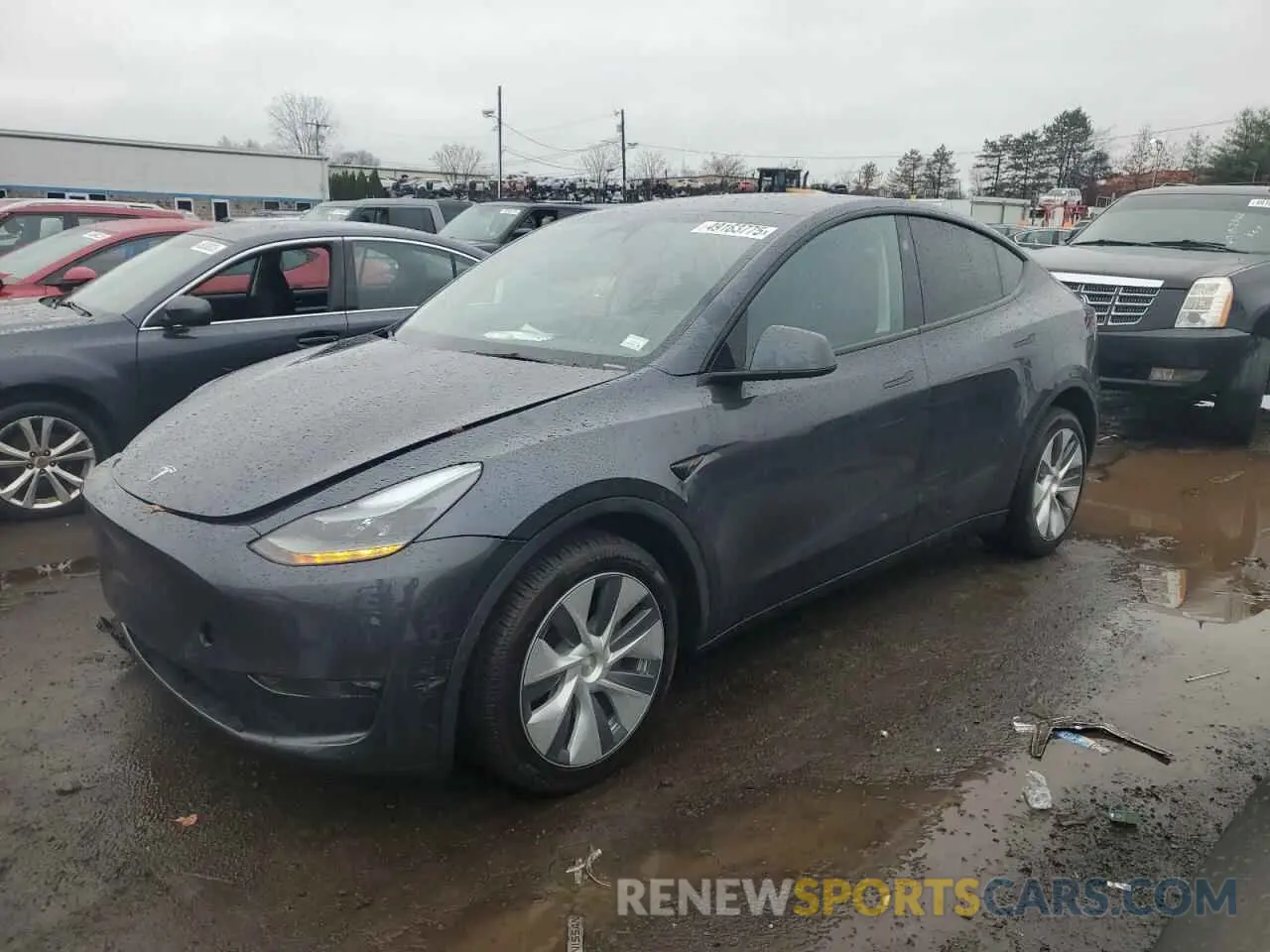 1 Фотография поврежденного автомобиля 7SAYGDEE0RA250394 TESLA MODEL Y 2024