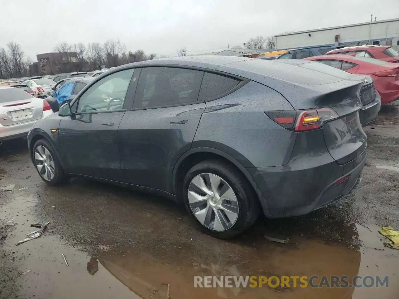 2 Фотография поврежденного автомобиля 7SAYGDEE0RA250394 TESLA MODEL Y 2024
