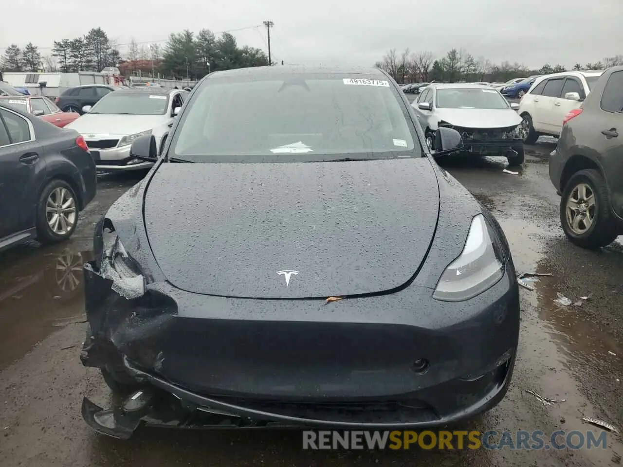 5 Фотография поврежденного автомобиля 7SAYGDEE0RA250394 TESLA MODEL Y 2024