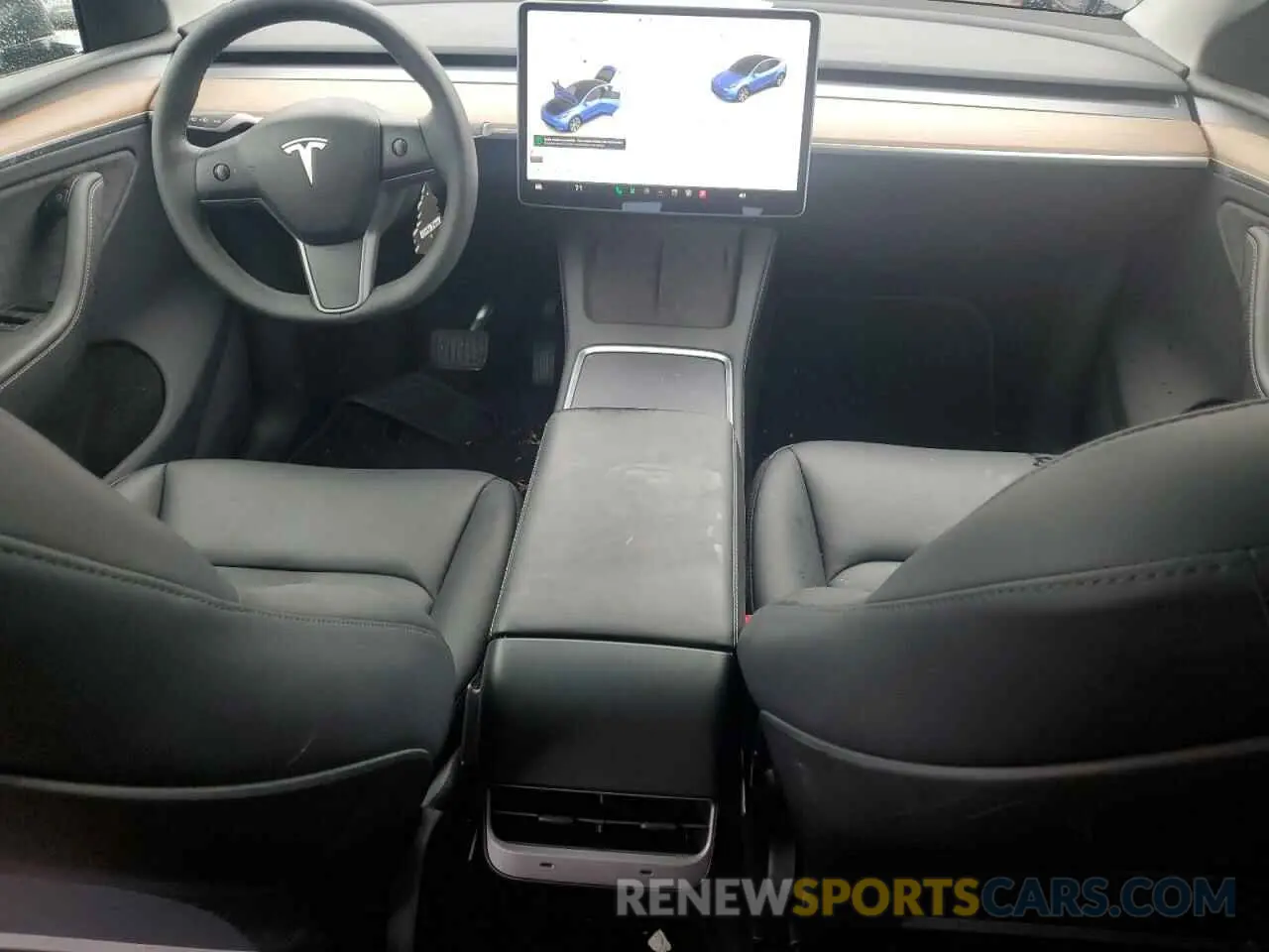 8 Фотография поврежденного автомобиля 7SAYGDEE0RA250394 TESLA MODEL Y 2024