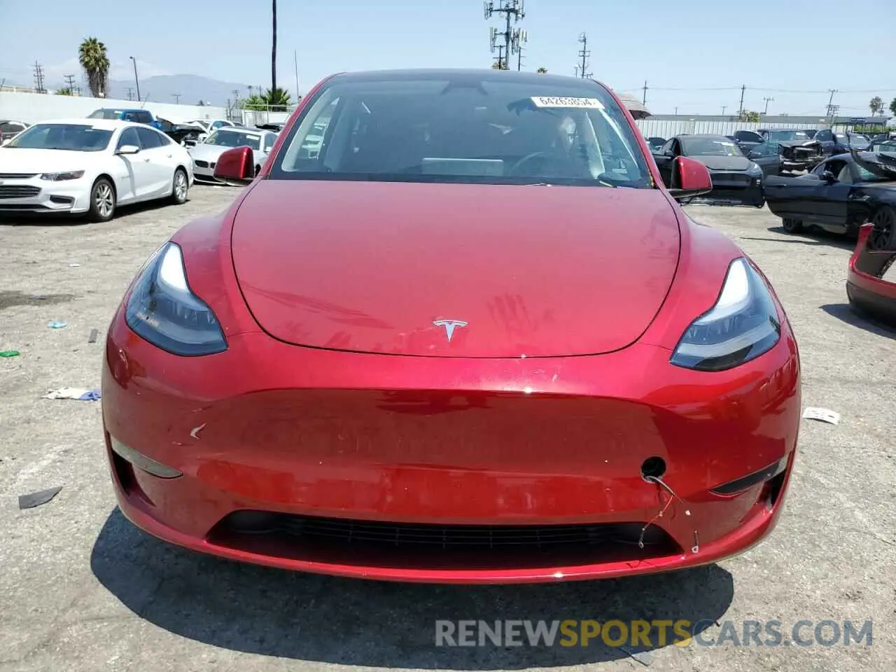 5 Photograph of a damaged car 7SAYGDEE0RA259631 TESLA MODEL Y 2024