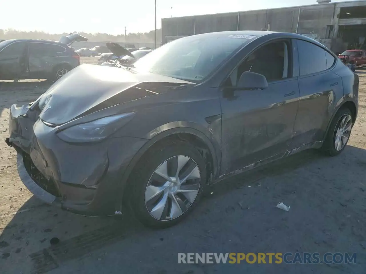 1 Фотография поврежденного автомобиля 7SAYGDEE0RA275960 TESLA MODEL Y 2024