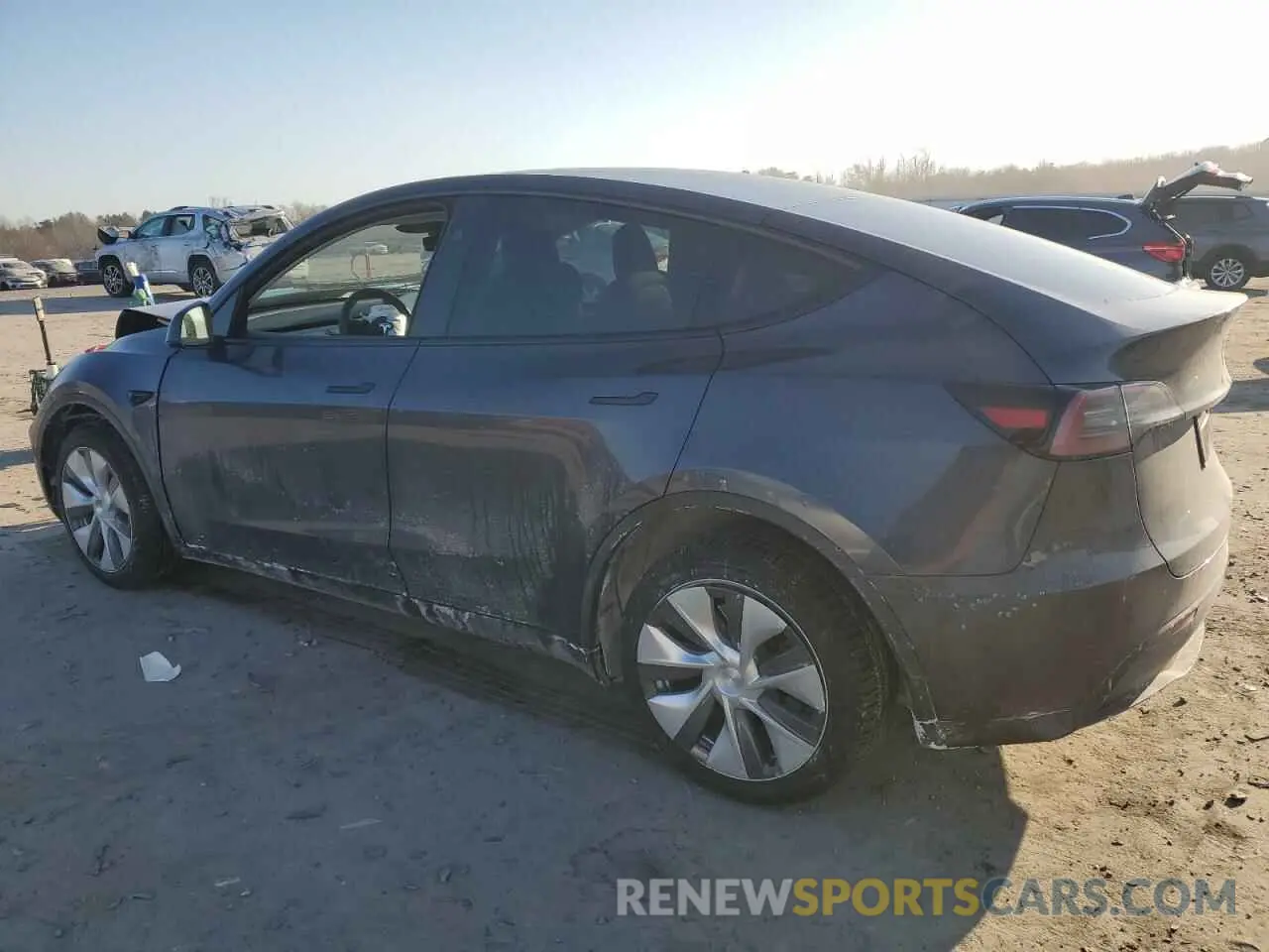 2 Фотография поврежденного автомобиля 7SAYGDEE0RA275960 TESLA MODEL Y 2024