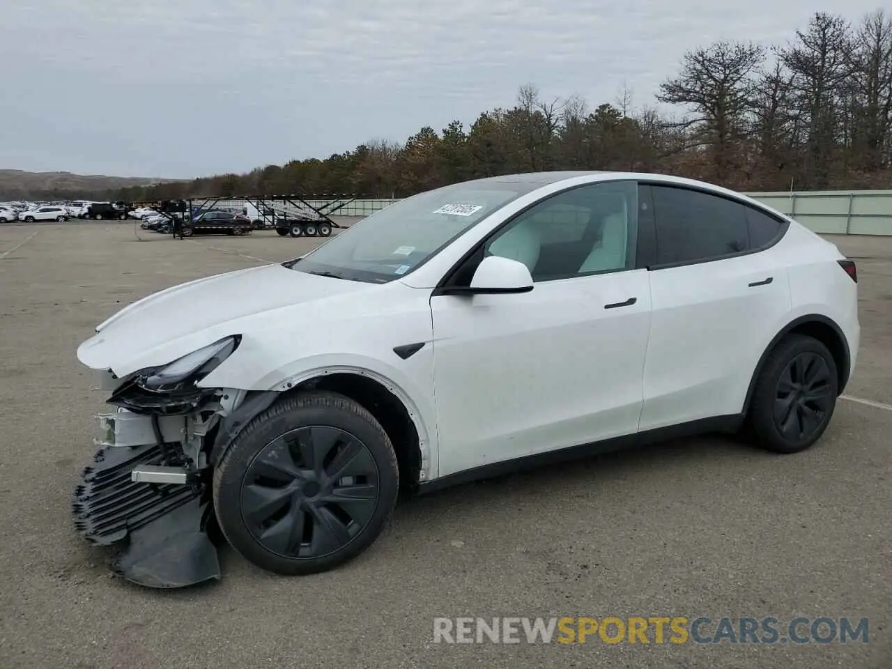 1 Фотография поврежденного автомобиля 7SAYGDEE0RA301618 TESLA MODEL Y 2024