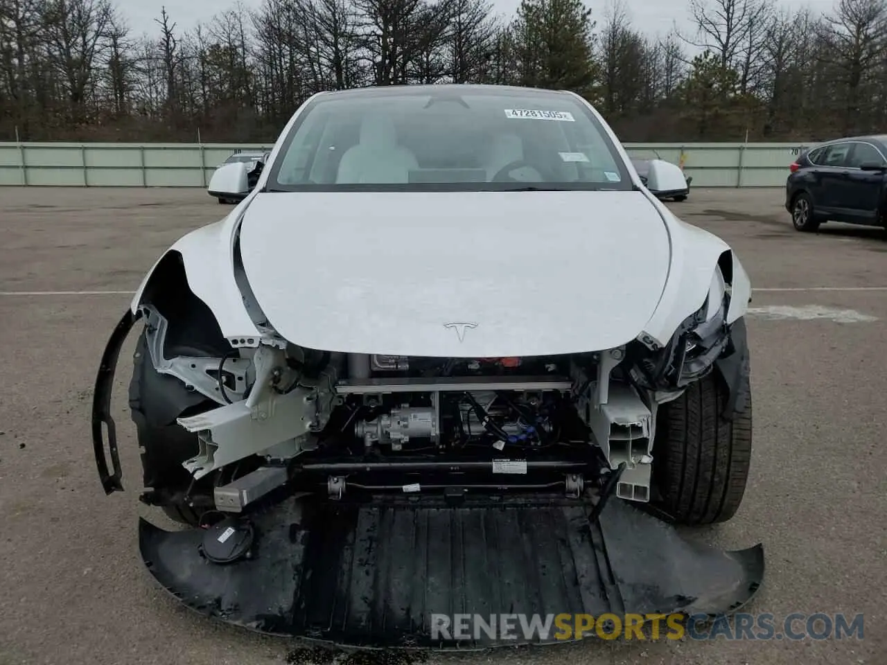 5 Фотография поврежденного автомобиля 7SAYGDEE0RA301618 TESLA MODEL Y 2024