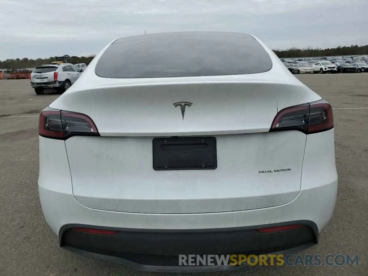 6 Фотография поврежденного автомобиля 7SAYGDEE0RA301618 TESLA MODEL Y 2024