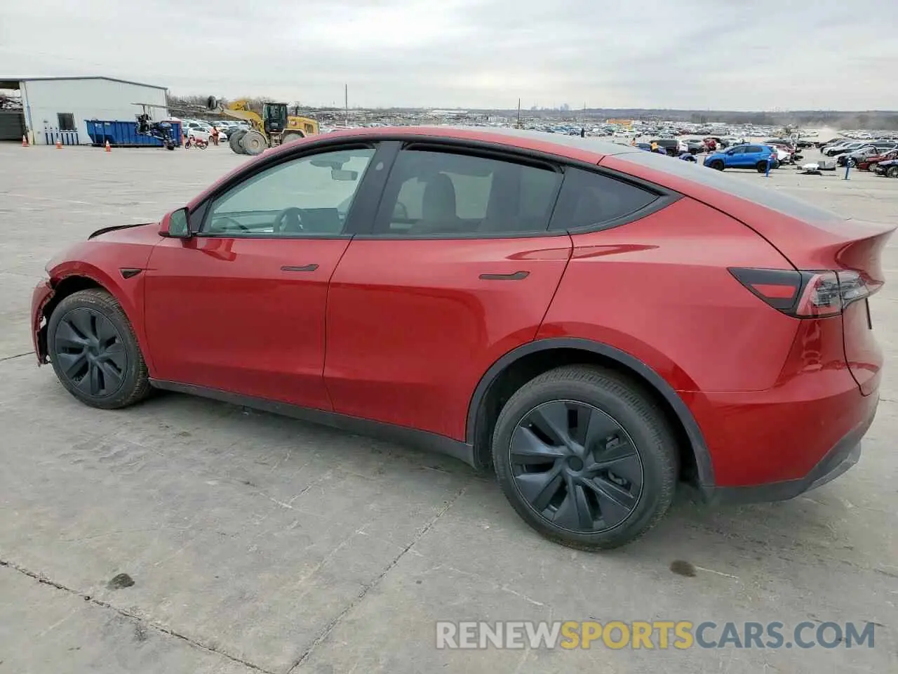 2 Photograph of a damaged car 7SAYGDEE0RA321738 TESLA MODEL Y 2024