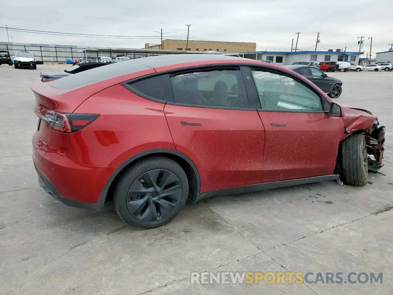 3 Photograph of a damaged car 7SAYGDEE0RA321738 TESLA MODEL Y 2024