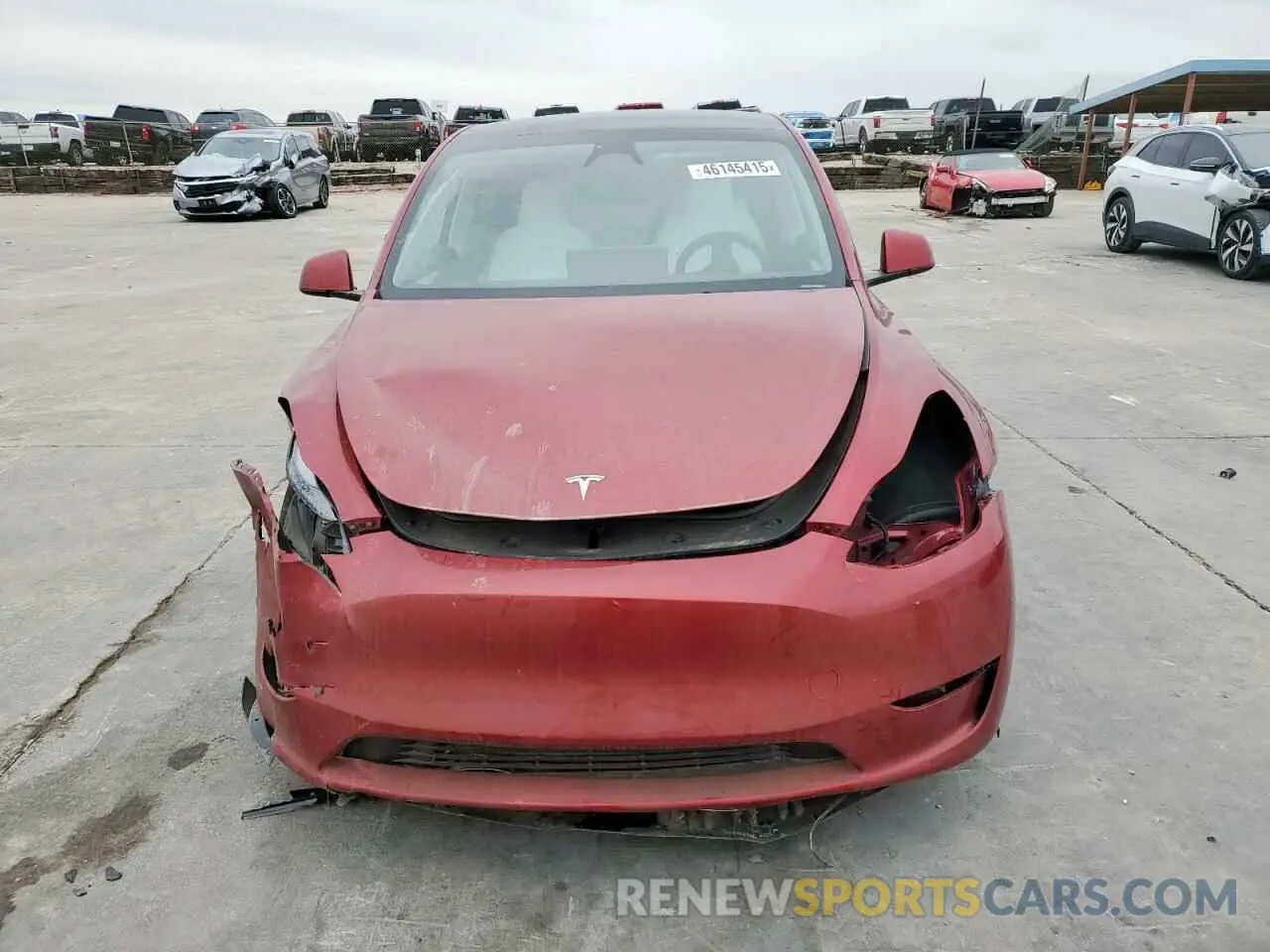 5 Photograph of a damaged car 7SAYGDEE0RA321738 TESLA MODEL Y 2024