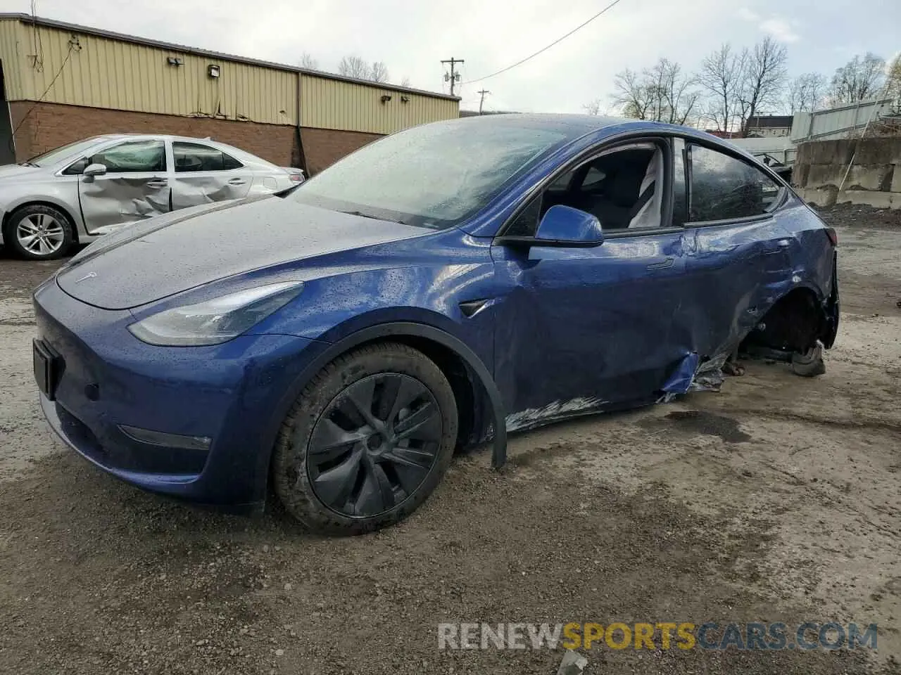 1 Фотография поврежденного автомобиля 7SAYGDEE0RA323893 TESLA MODEL Y 2024
